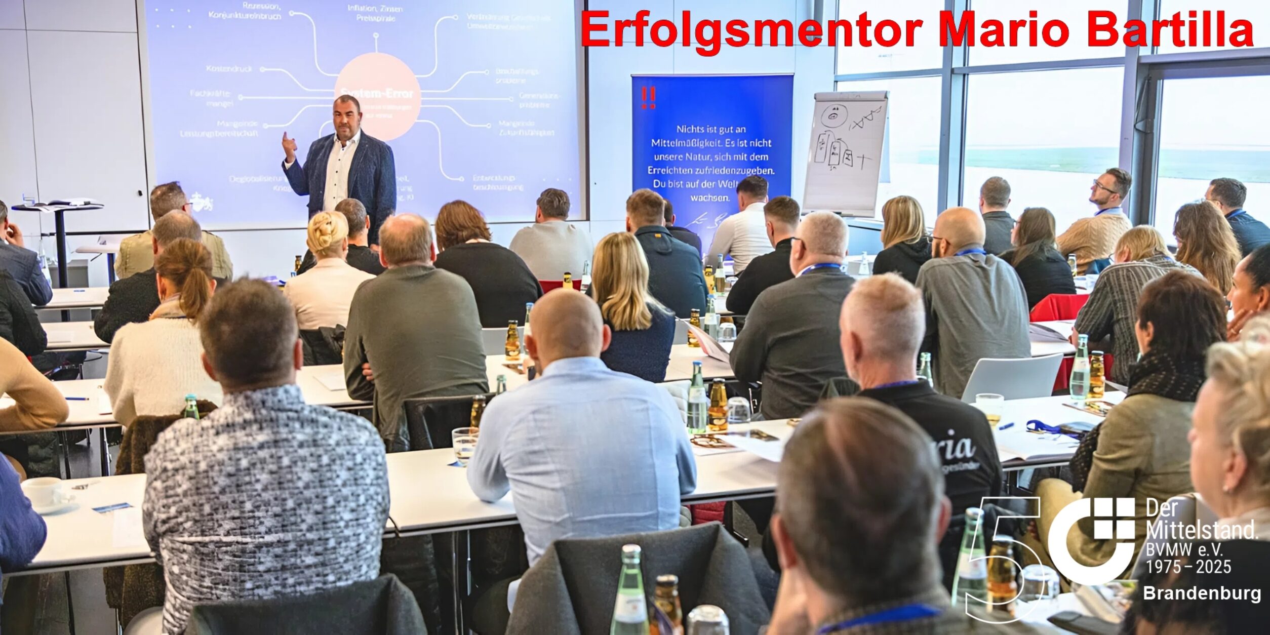 Header Erfolgsmentor Mario Bartilla – Workshop zum Thema: Marktführer werden in Krisen gemacht