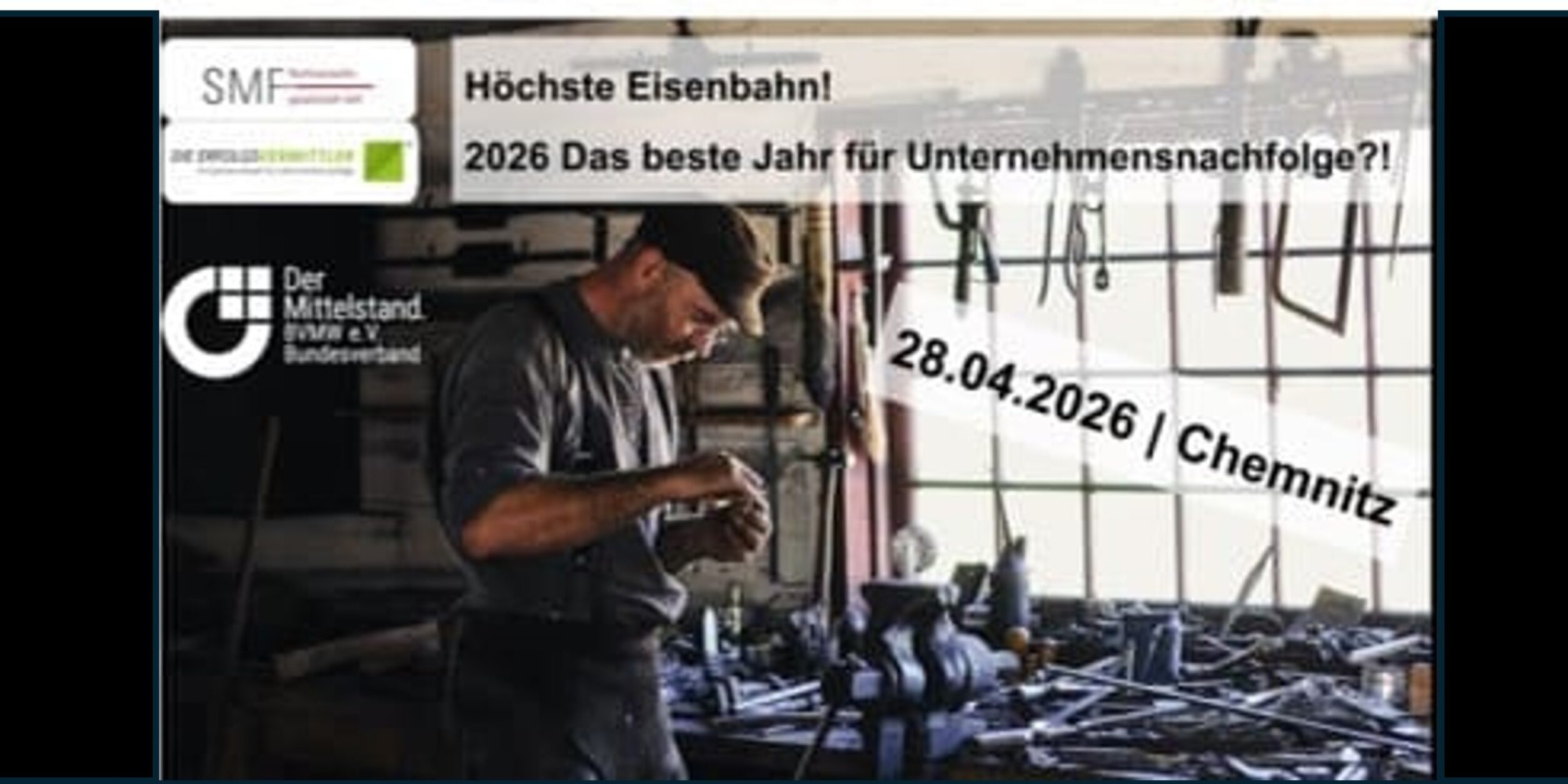 Header Höchste Eisenbahn: 2026 als bestes Jahr zur Unternehmensnachfolge | Teil I