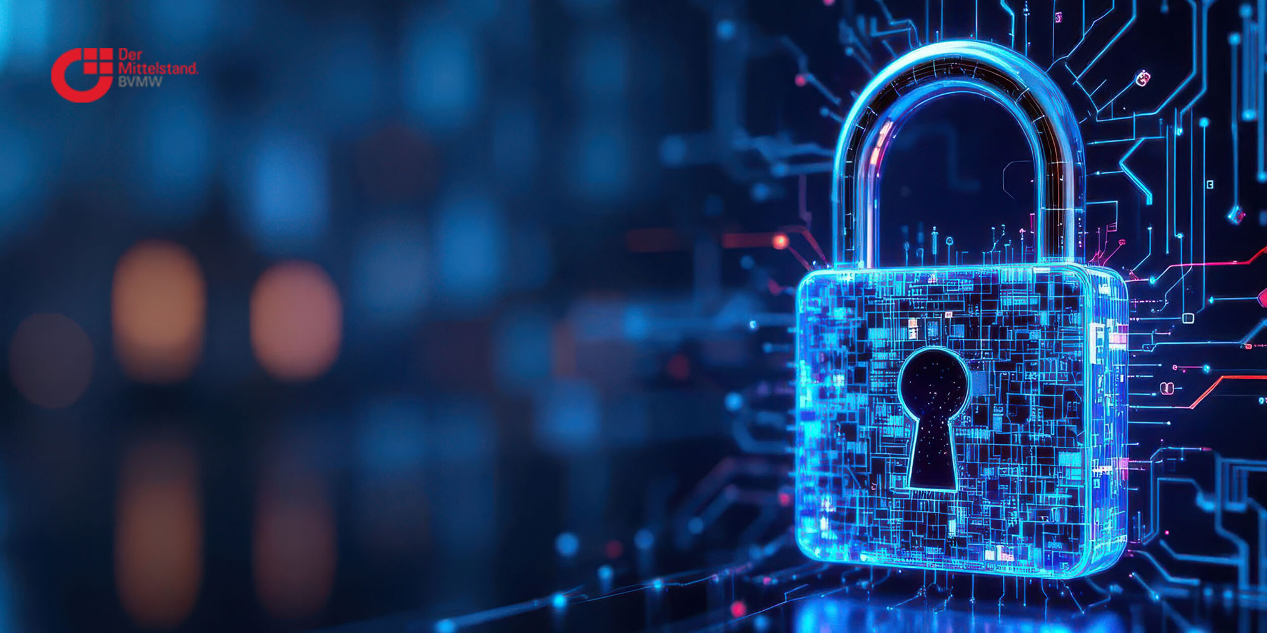 Header Cybersicherheit für den Mittelstand: Stark im Digitalen Raum