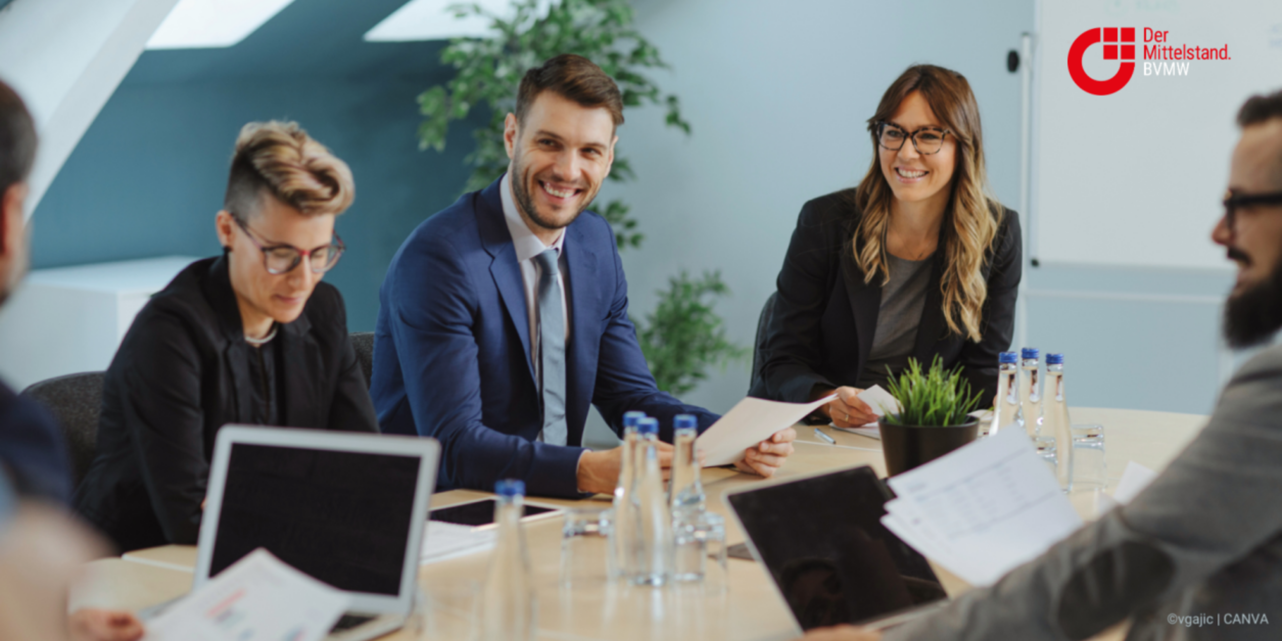 Header BVMW Impuls-Board – Unternehmer:innen beraten Unternehmer:innen. Vertraulich. Auf Augenhöhe.