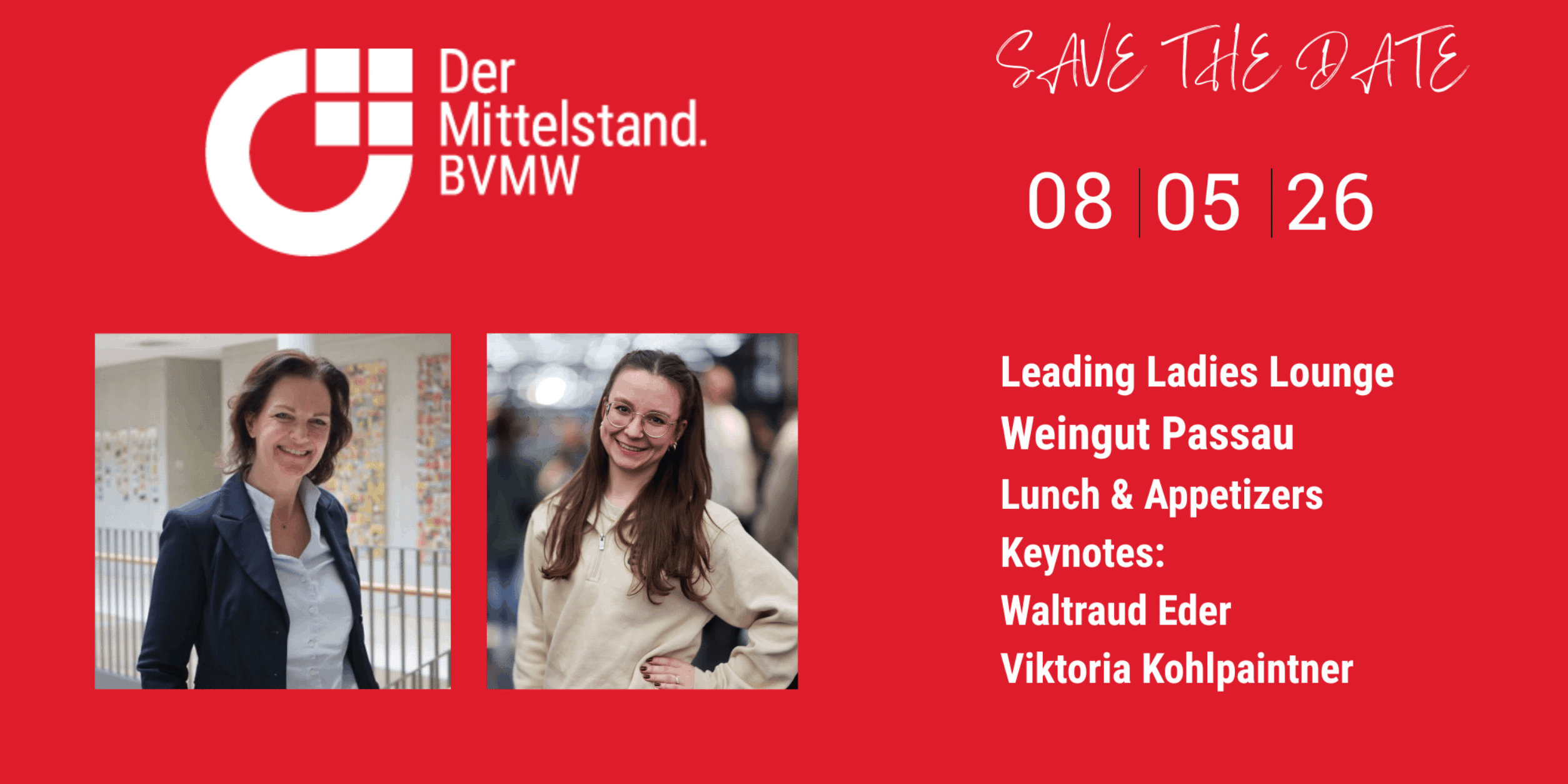 Header BVMW Arbeit & Soziales -  Leading Ladies Lounge