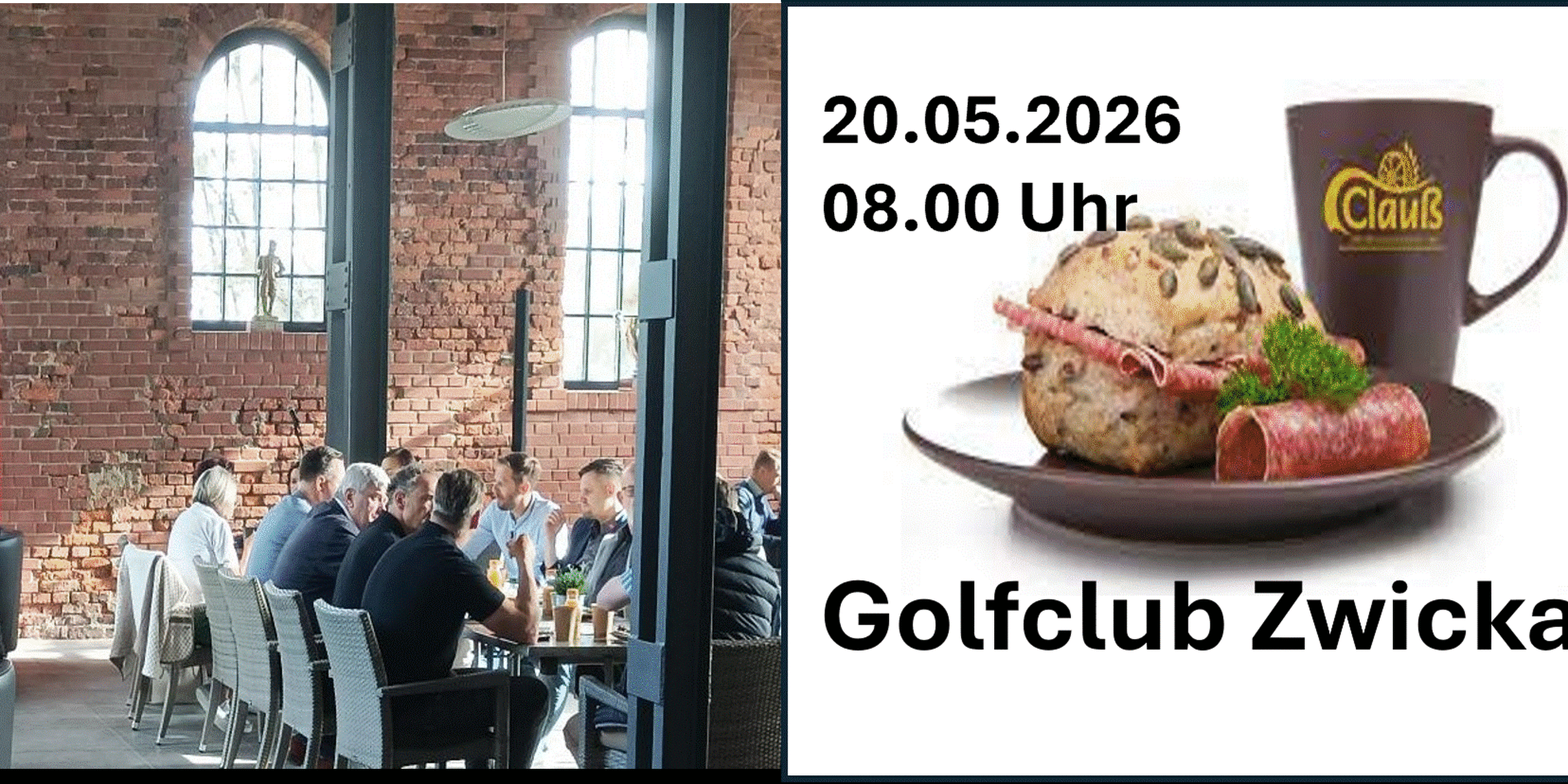 Header Talken im Golfclub - 37. Zwickauer Unternehmerfrühstück