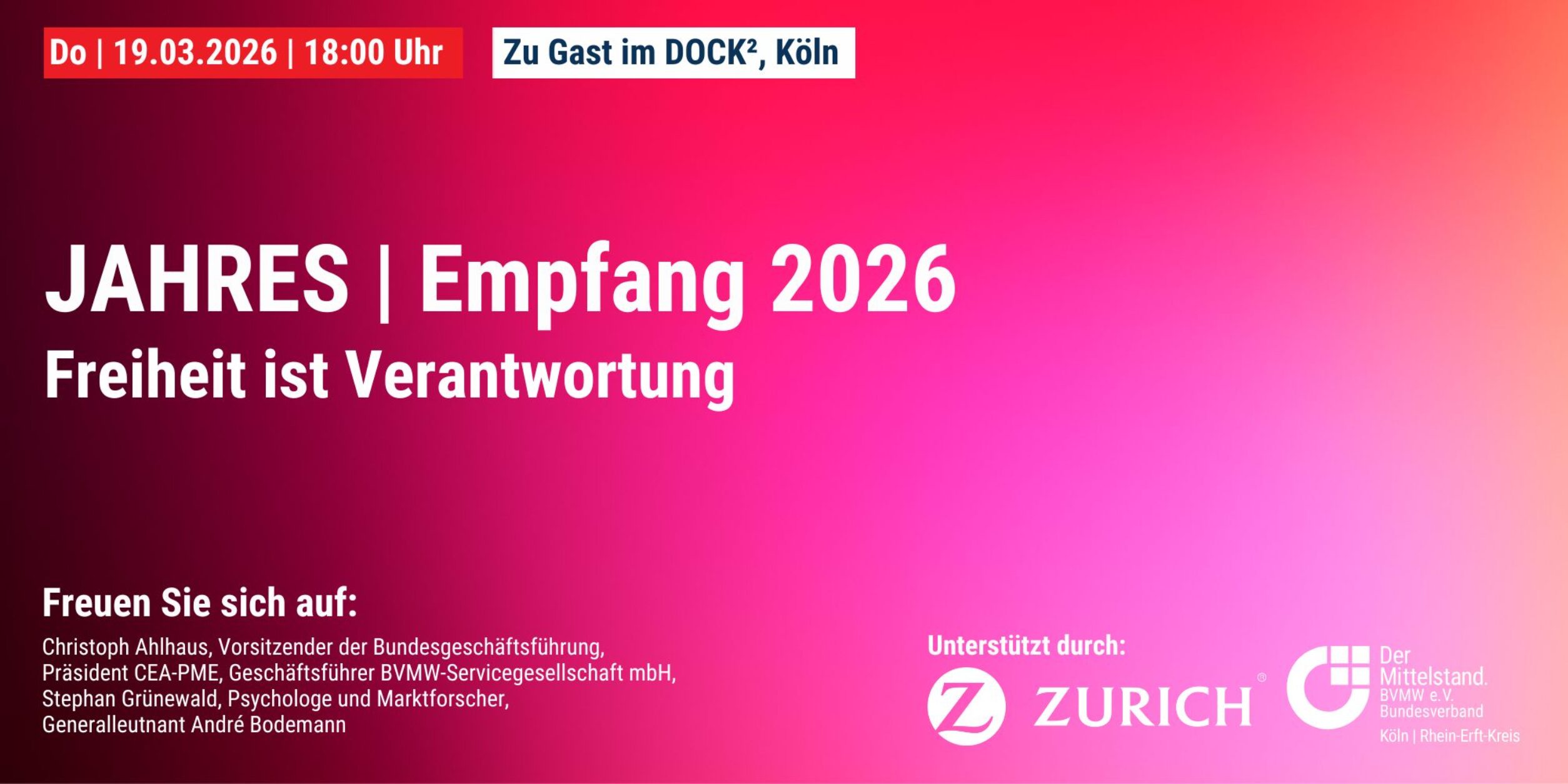 Header JAHRES | Empfang 2026