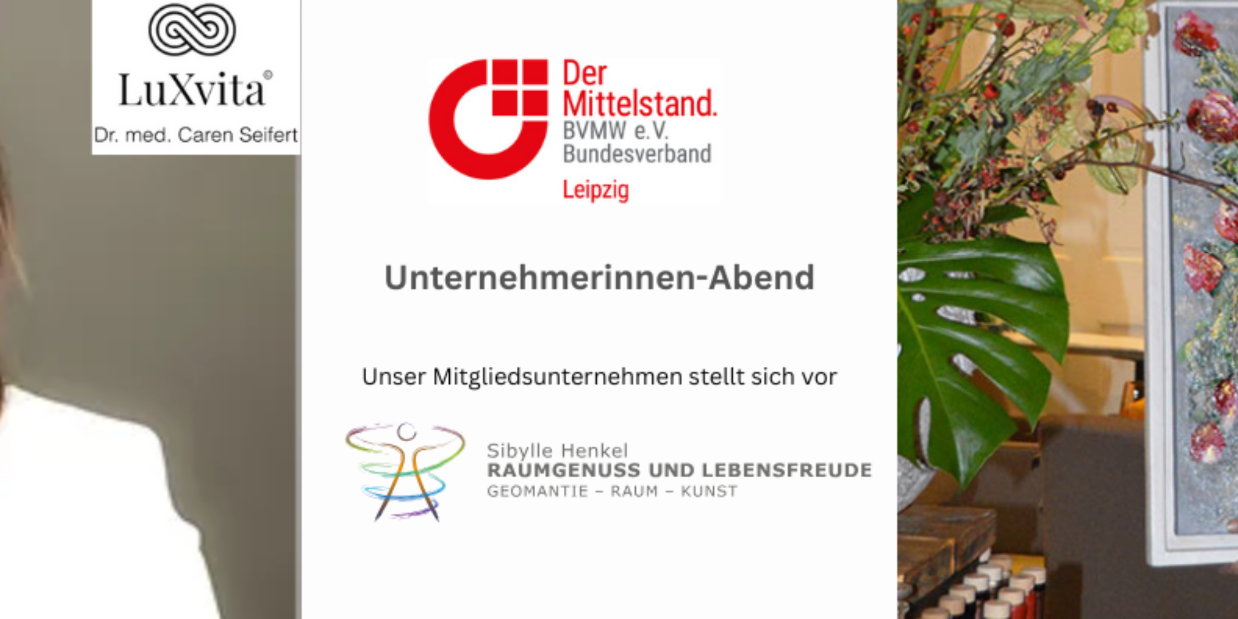 Header Unternehmerinnenabend Kunst by Medizin