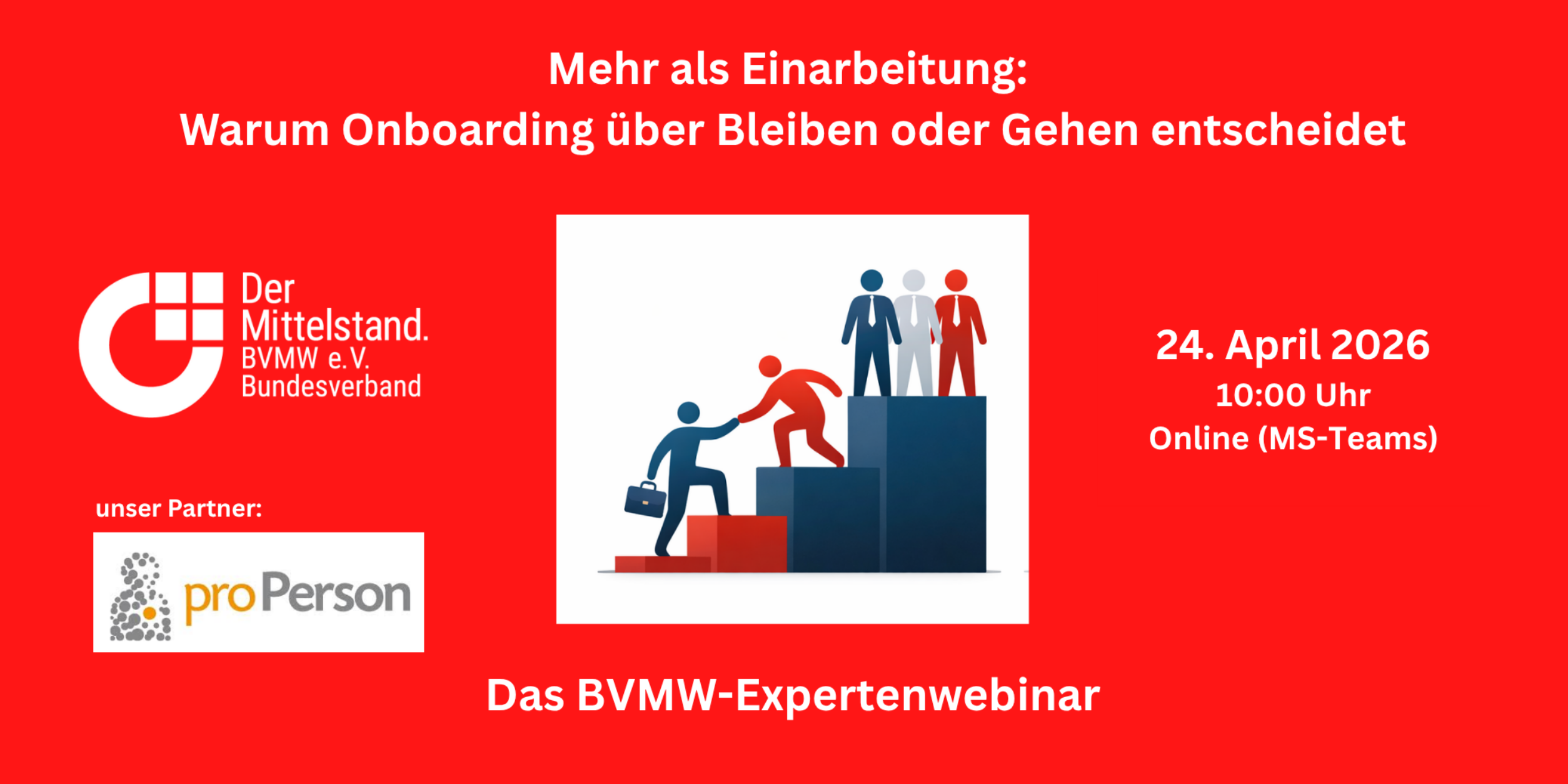 Header Mehr als Einarbeitung: Warum Onboarding über Bleiben oder Gehen entscheidet