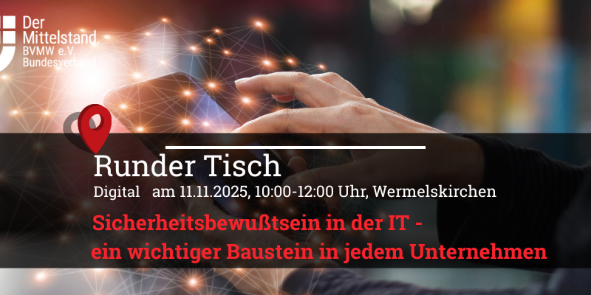 Header Sicherheitsbewußtsein in der IT – ein wichtiger Baustein in jedem Unternehmen