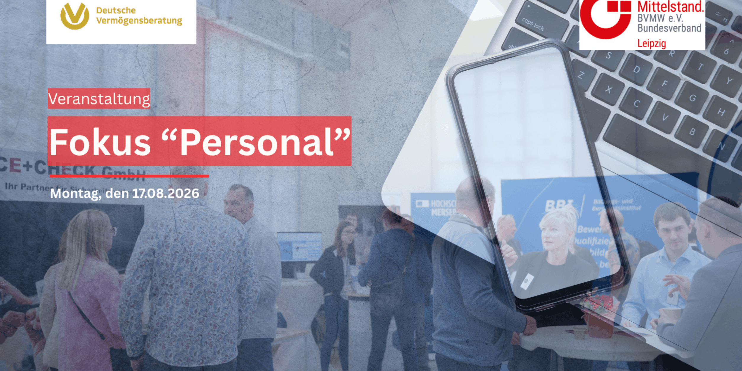 Header BVMW Unternehmerabend „Fokus Personal“