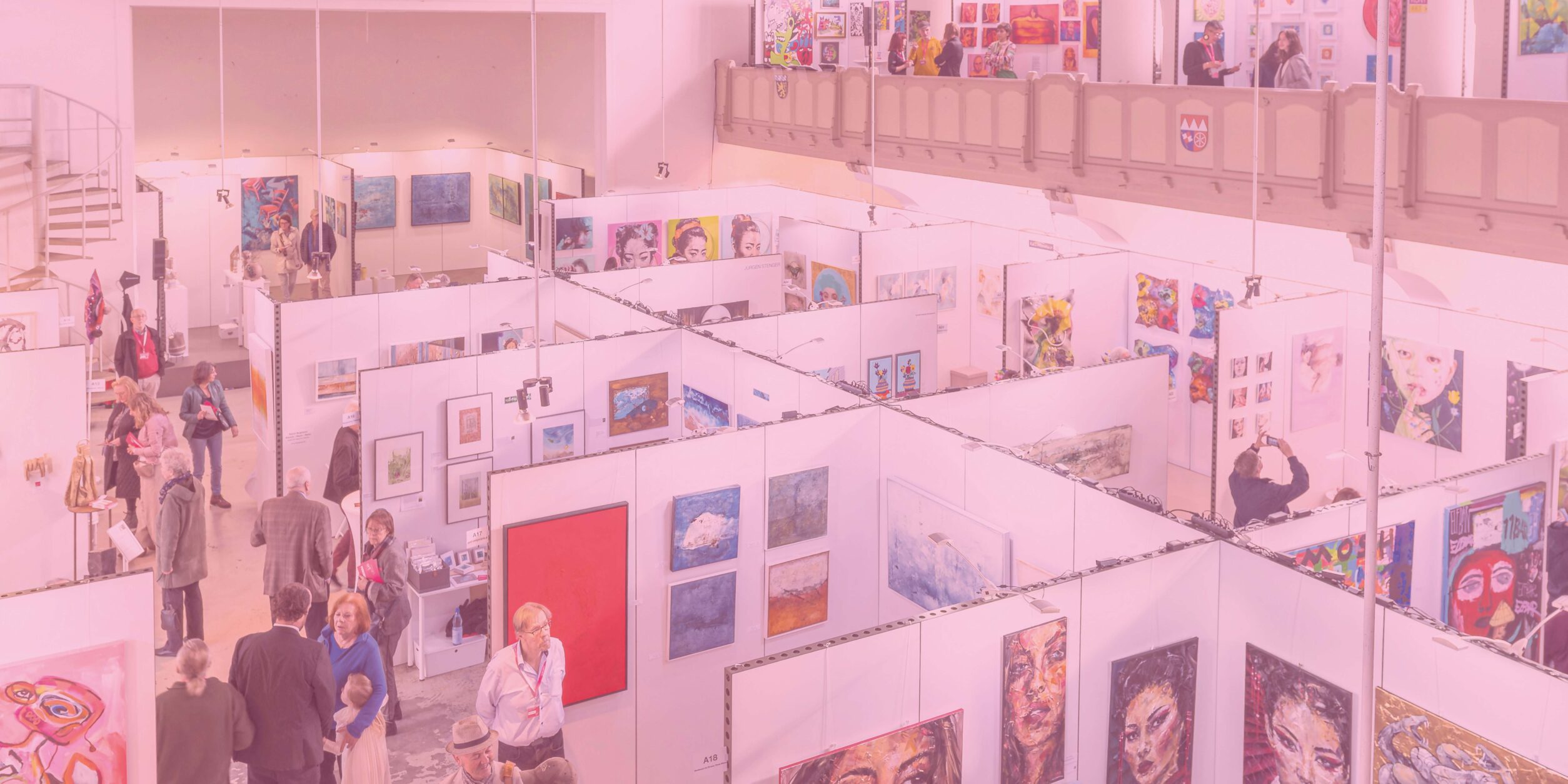 Header Mittelstand und Kultur - geführter Rundgang über die Internationale Kunstmesse MAIN-ART 2026