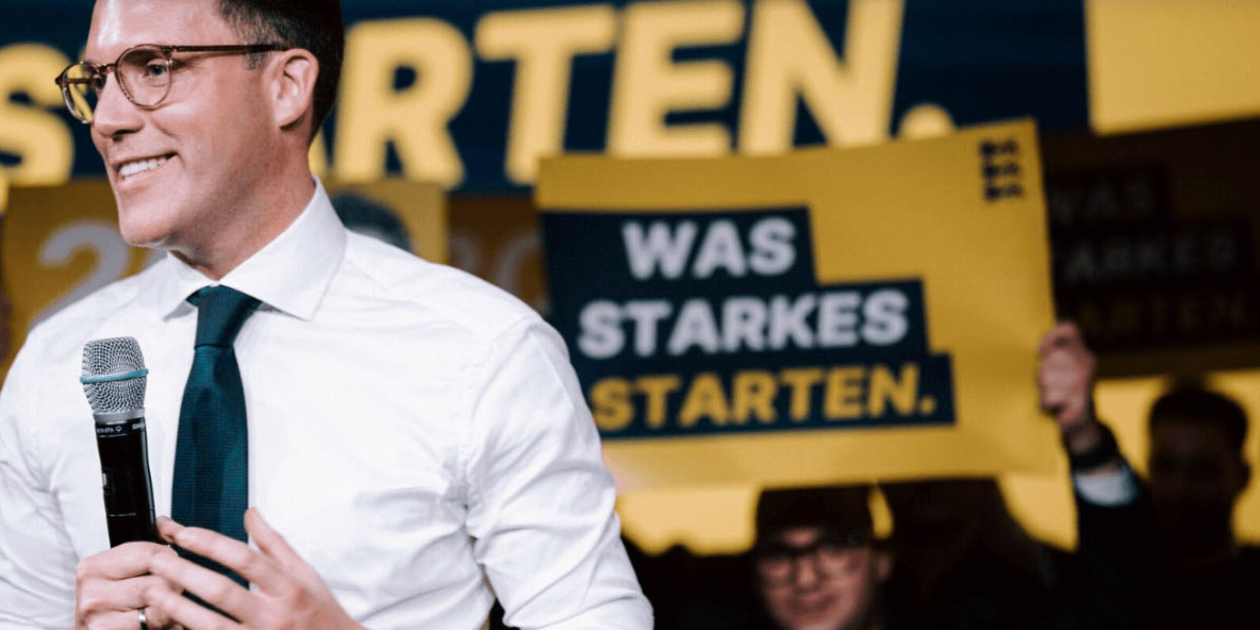 Header Politik-Talk mit Manuel Hagel (CDU) zur Landtagswahl