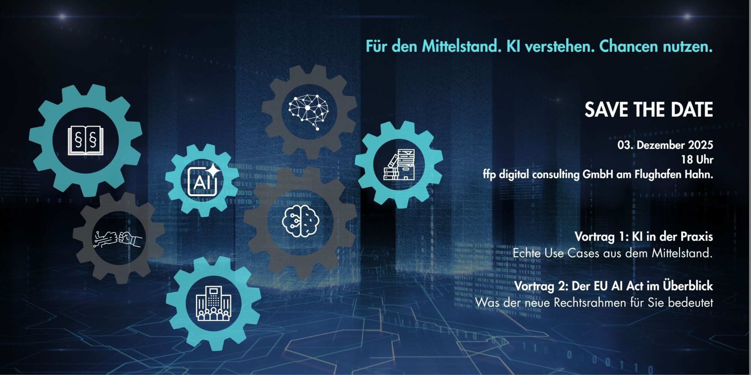 Header Für den Mittelstand. KI verstehen. Chancen nutzen.