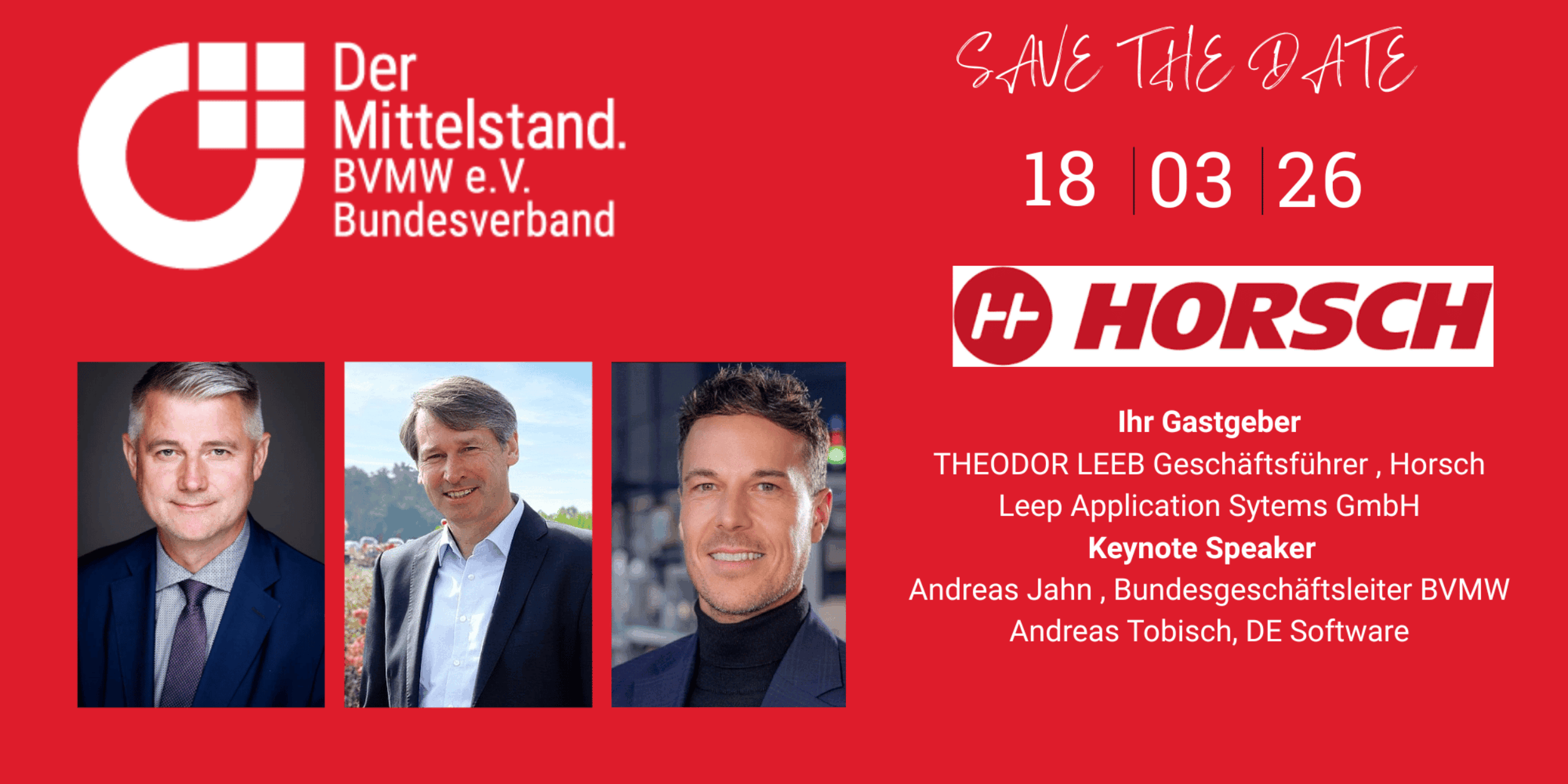 Header BVMW ICONS: Horsch Leeb- Eine Erfolgsgeschichte Made in Germany