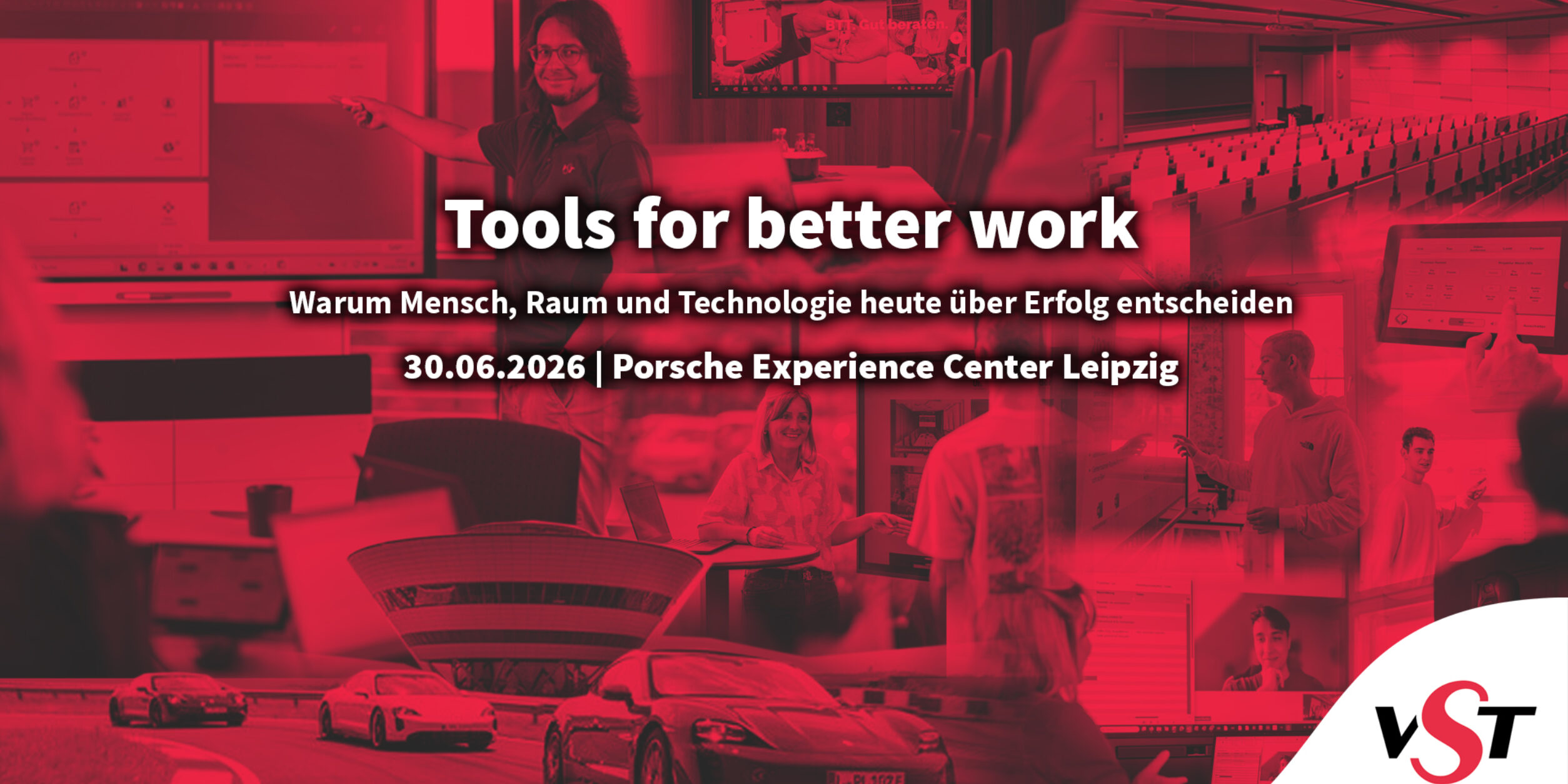 Header Tools for better work@Porsche Experience Center Leipzig