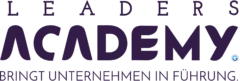 LA Logo Wortmarke Claim lila