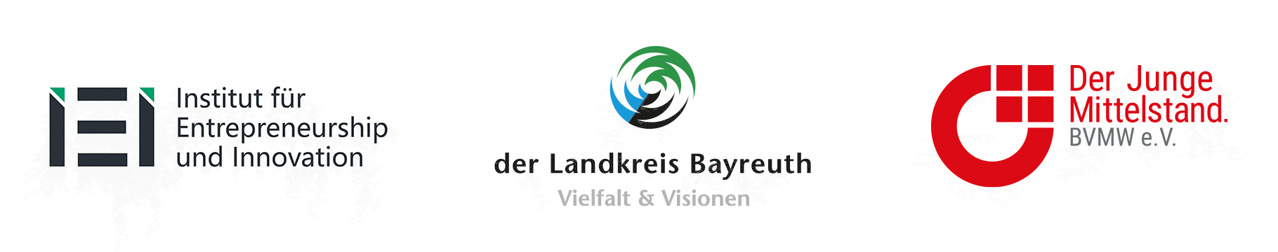 Bayreuther Unternehmertage 2024 - Kooperationspartner: IEI, Landratsamt Bayreuth, Der Junge Mittelstand BVMW