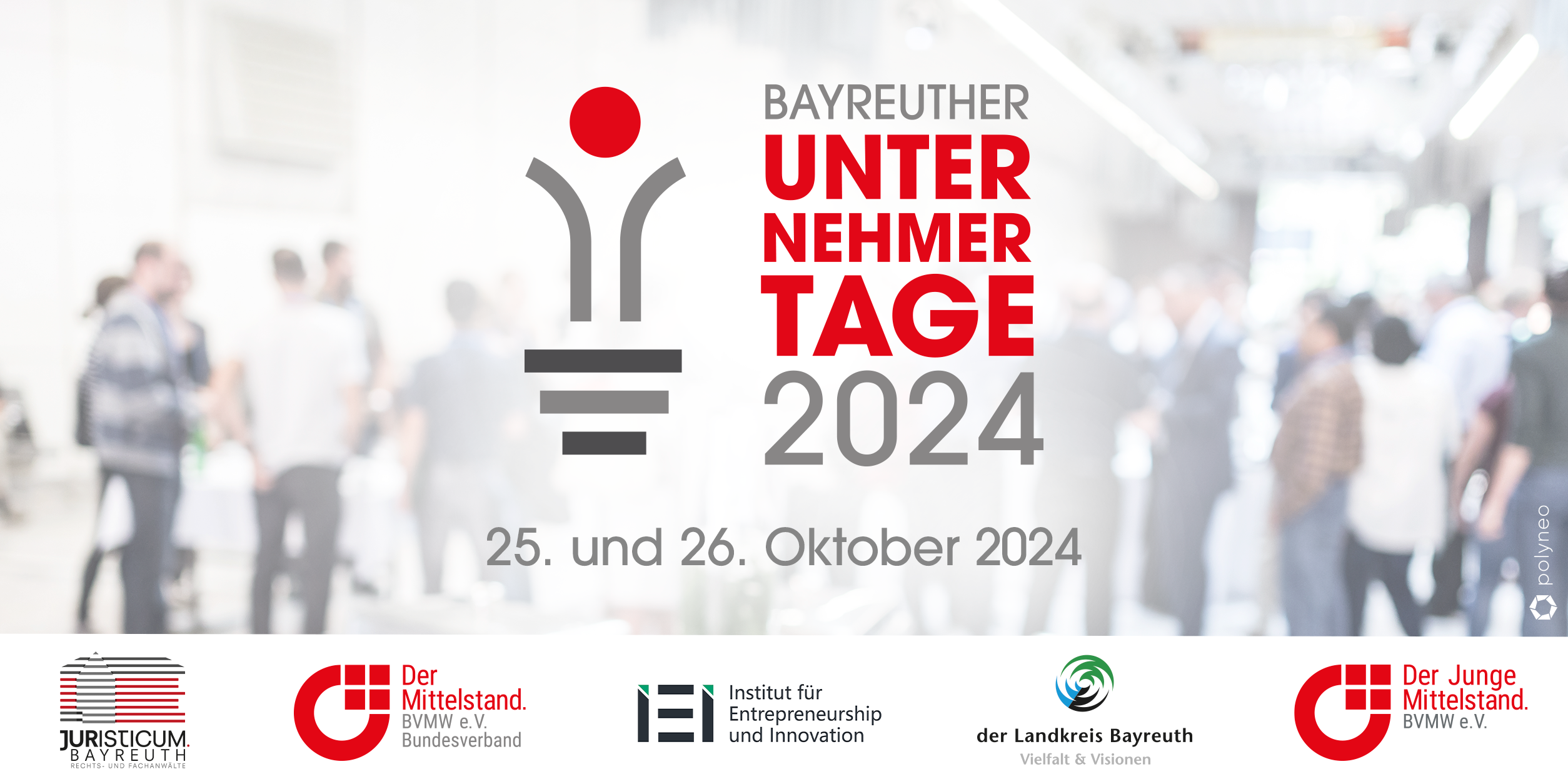 Bayreuther Unternehmertage 2024 am 25.10. und 26.10.2024