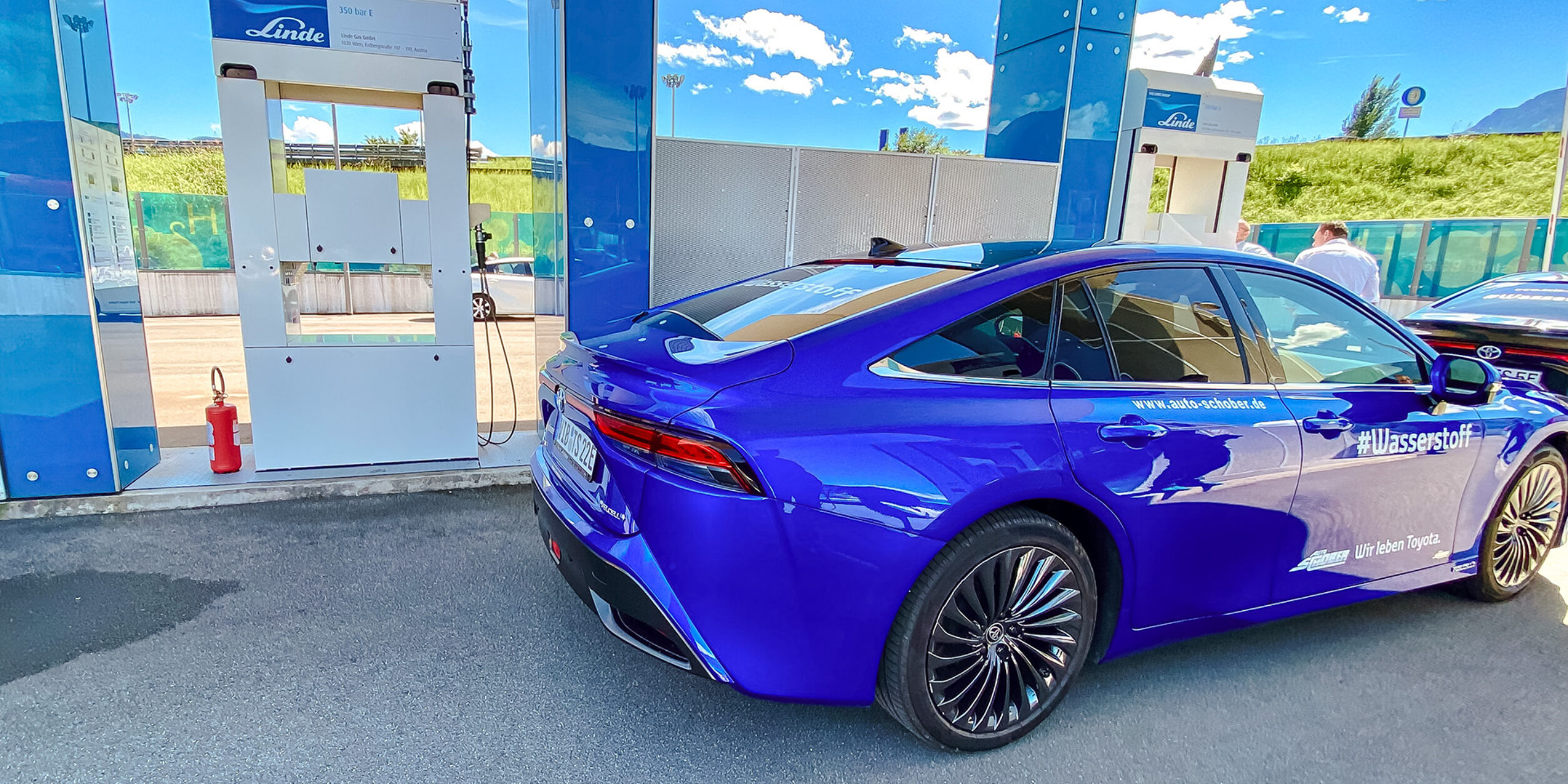 H2 Trophy - Mit Wasserstoffautos von Deutschland nach Südtirol