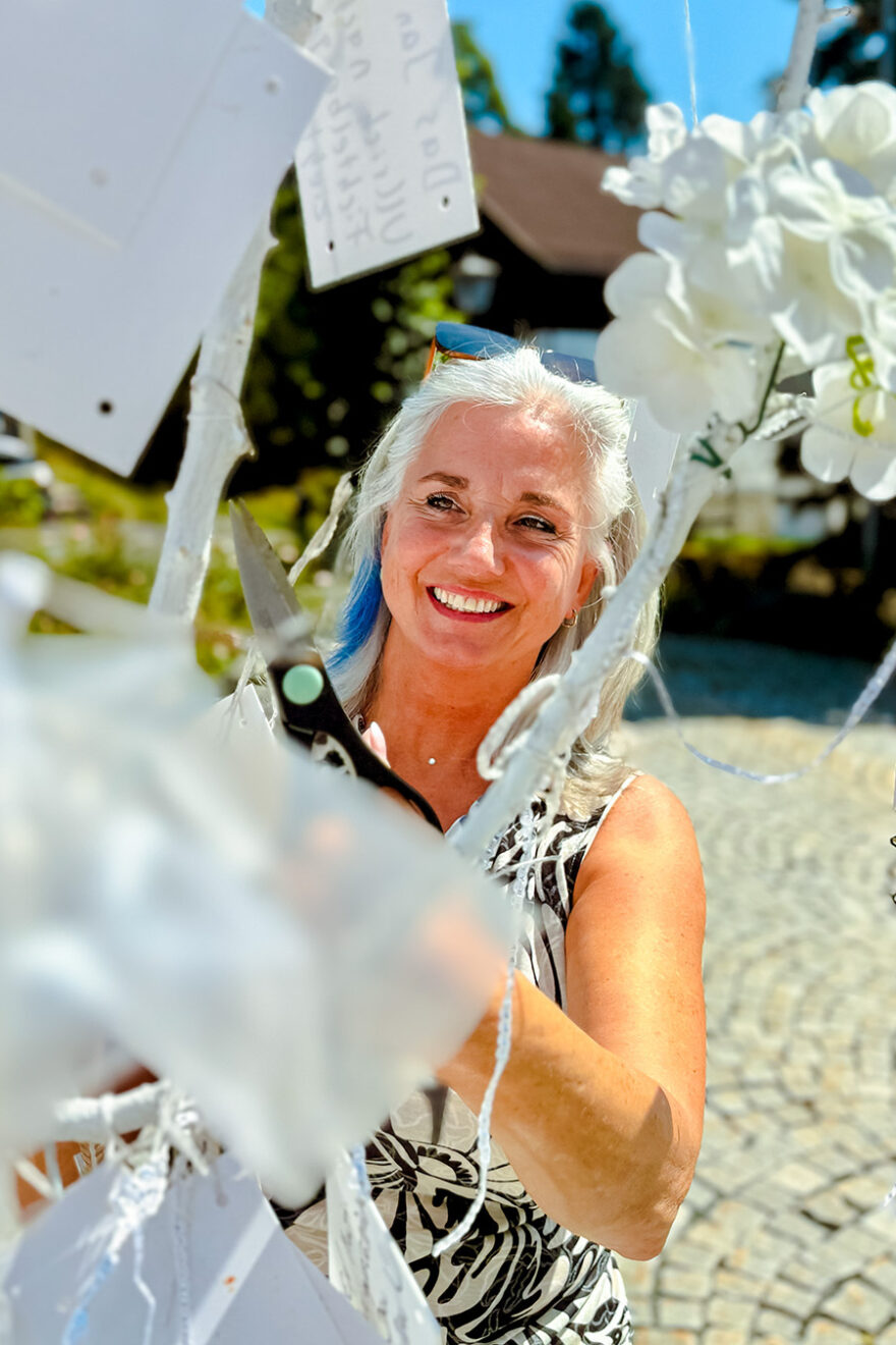 Wunschbaum-Abholung in Fichtelberg - Weiße Nacht am Fichtelsee 2025 - BVMW Oberfranken/Bayreuth