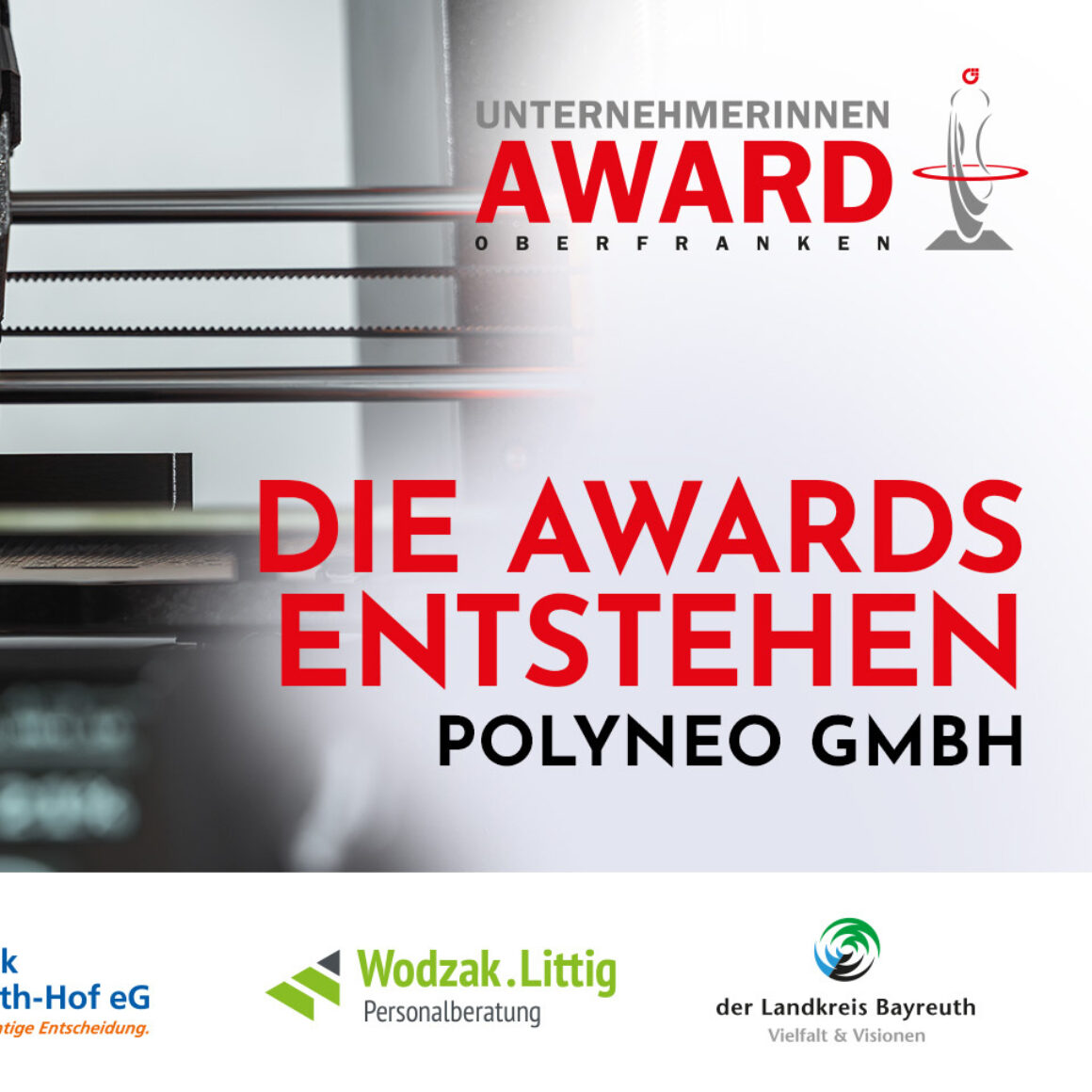 Unternehmerinnen Award 2025 - Die Awards entstehen - Digitalagentur POLYNEO GmbH aus Bayreuth