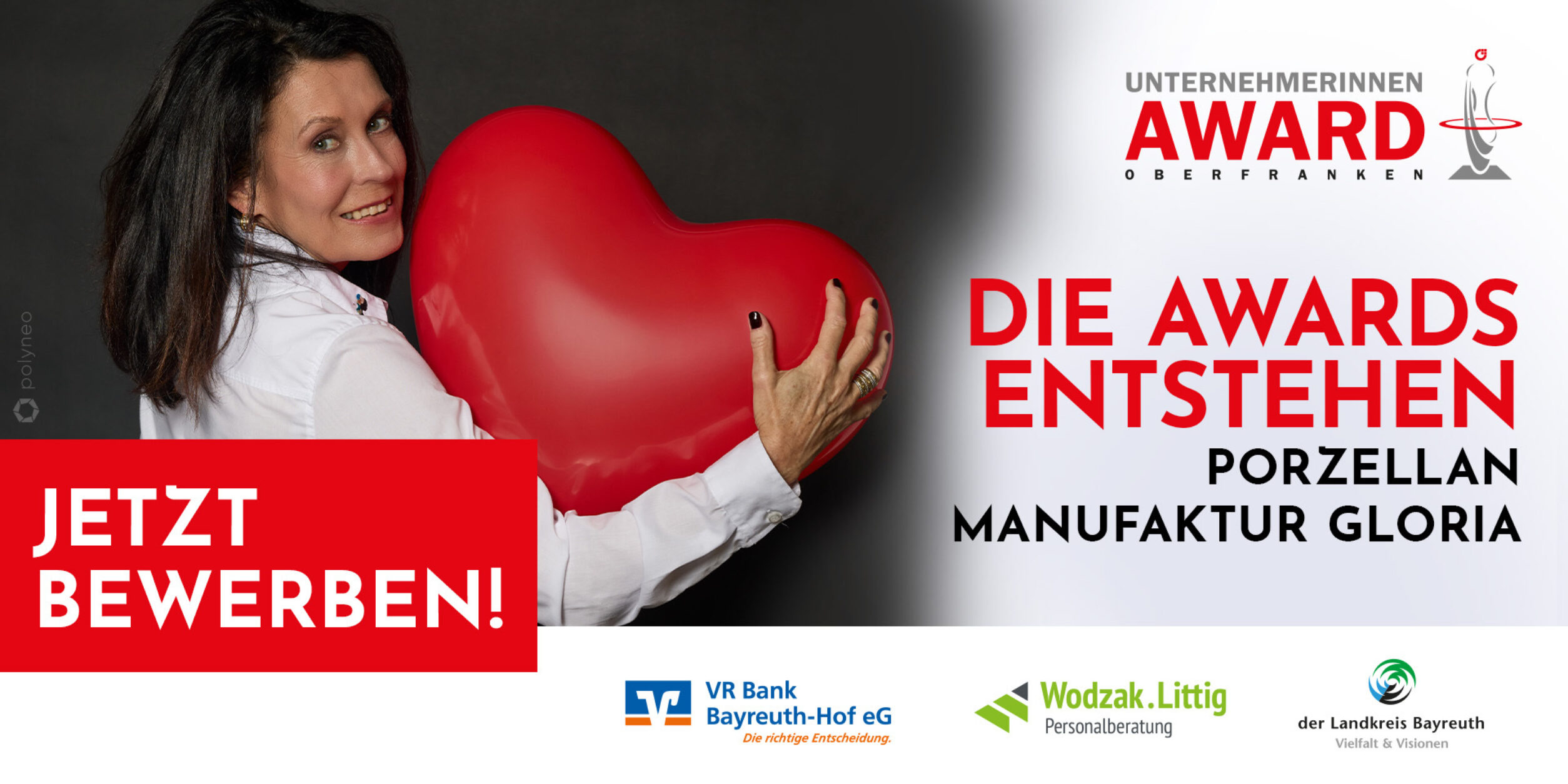 Unternehmerinnen Award 2025 - Die Awards entstehen - Porzellan Manufaktur GLORIA aus Bayreuth