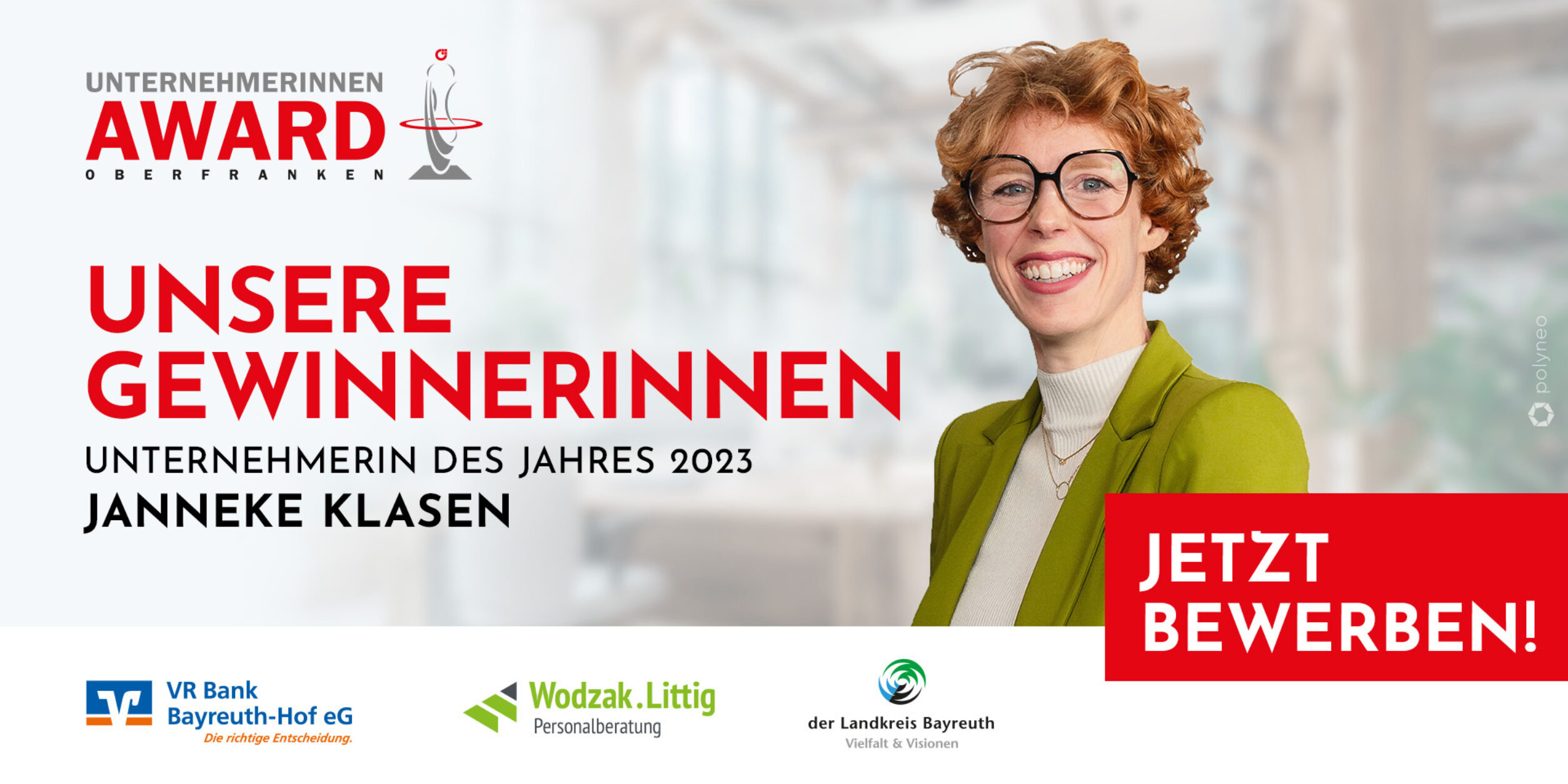 Unternehmerinnen Award 2025 - Unsere Gewinnerinnen - Janneke Klasen, Hans Schmidt Werbeverpackungen GmbH