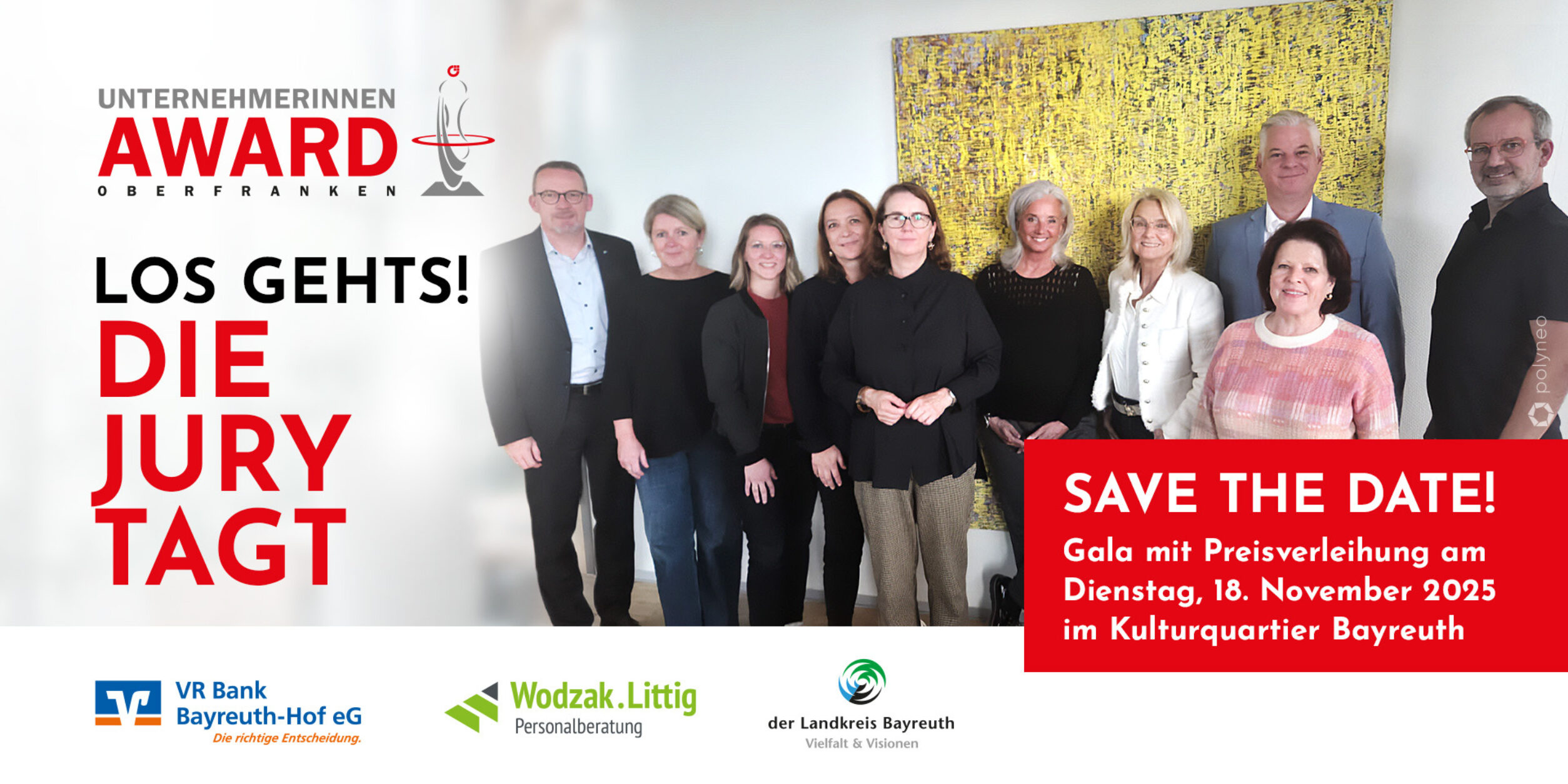 Unternehmerinnen Award 2025 - Die Jury tagt
