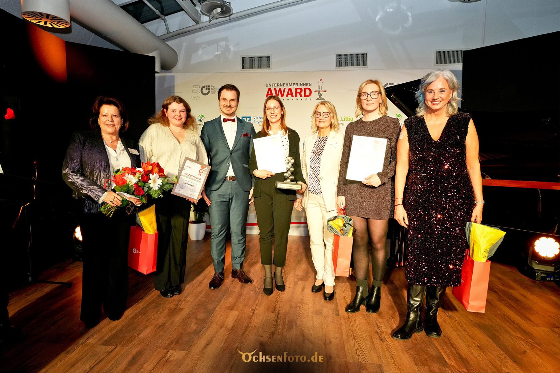 Unternehmerinnen Award 2025 Oberfranken am 18.11.2025 im Kulturquartier Bayreuth