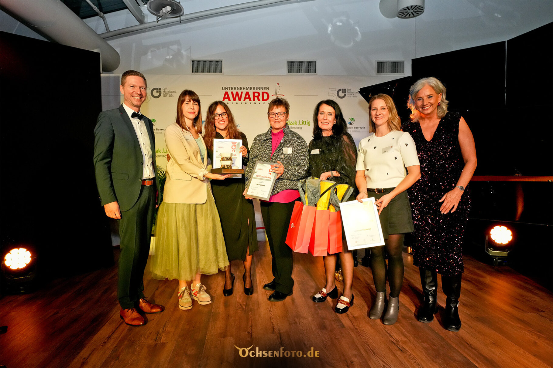 Unternehmerinnen Award 2025 Oberfranken am 18.11.2025 im Kulturquartier Bayreuth