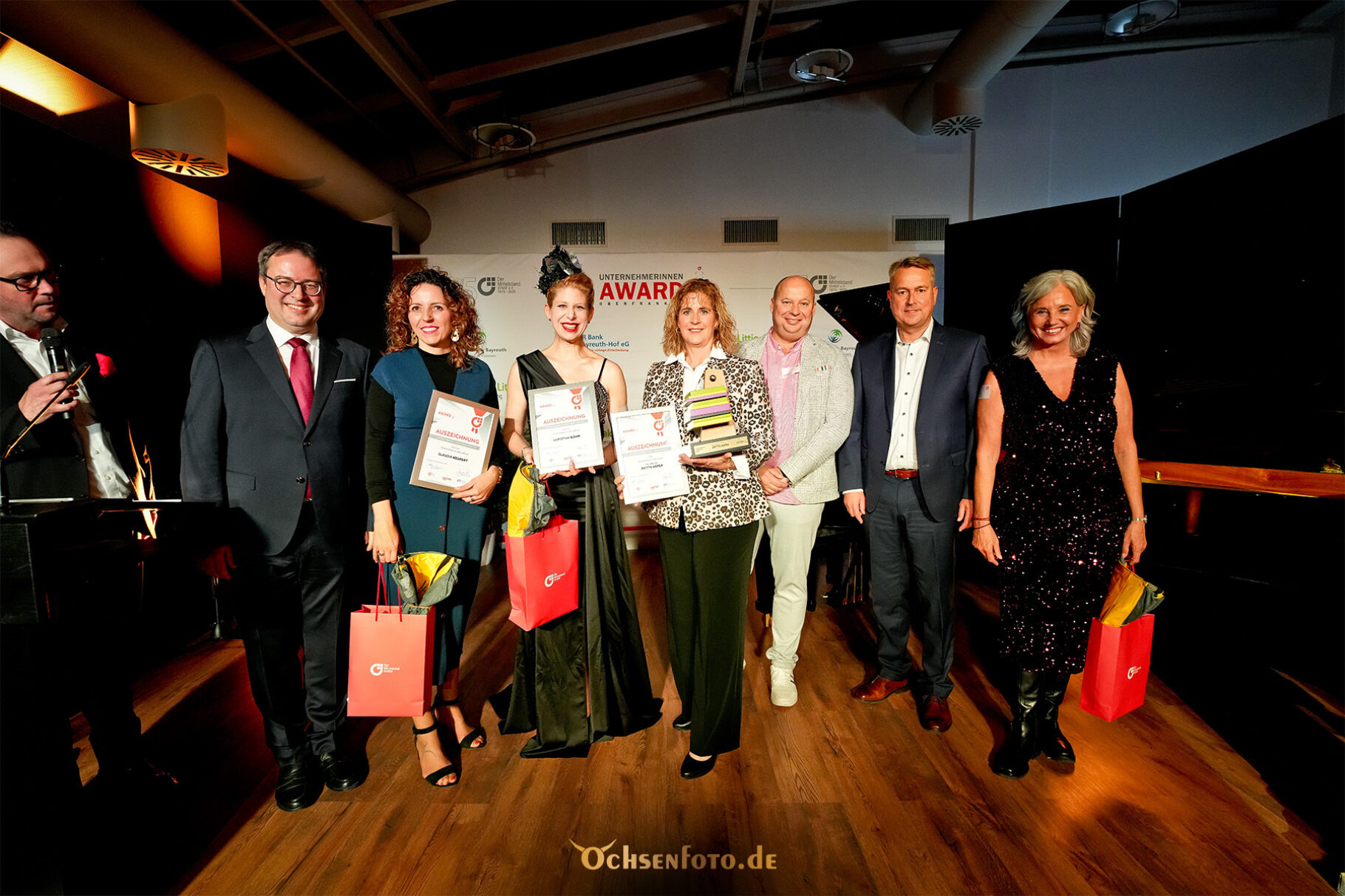 Unternehmerinnen Award 2025 Oberfranken am 18.11.2025 im Kulturquartier Bayreuth
