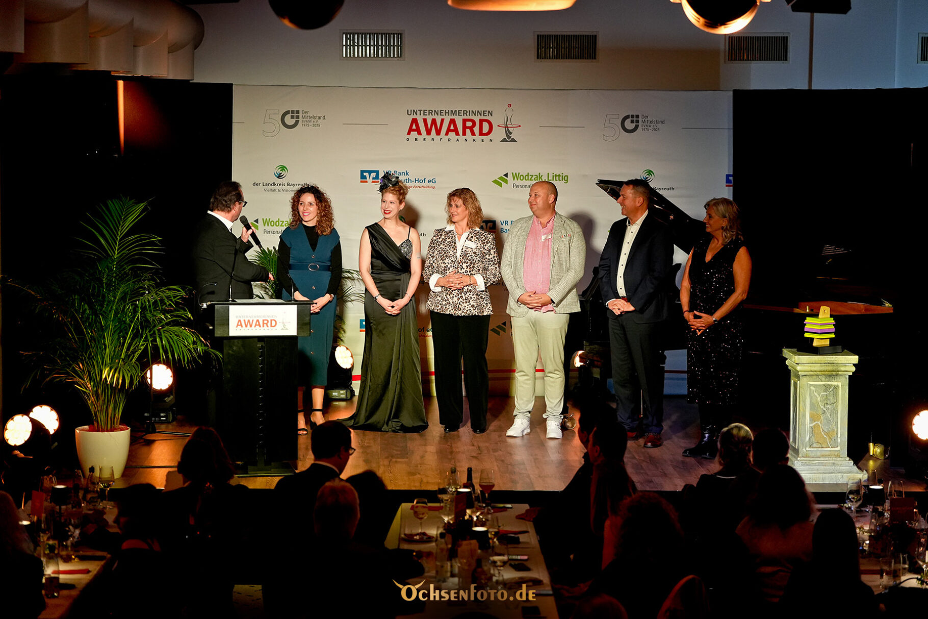 Unternehmerinnen Award 2025 Oberfranken am 18.11.2025 im Kulturquartier Bayreuth