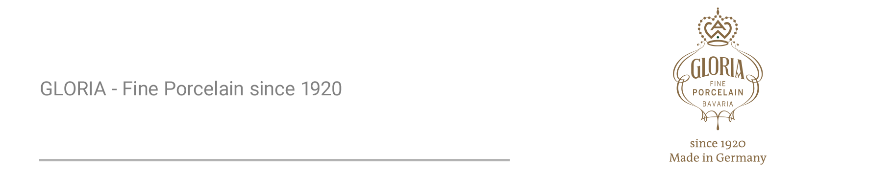GLORIA Fine Porcelain
