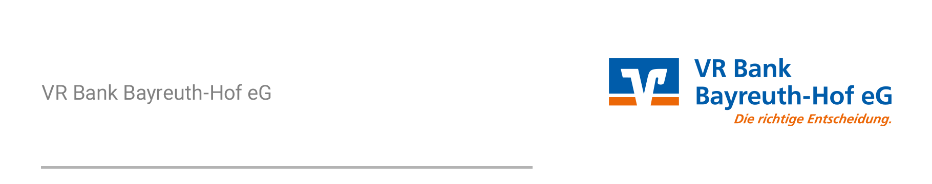 VR Bank Bayreuth-Hof eG
