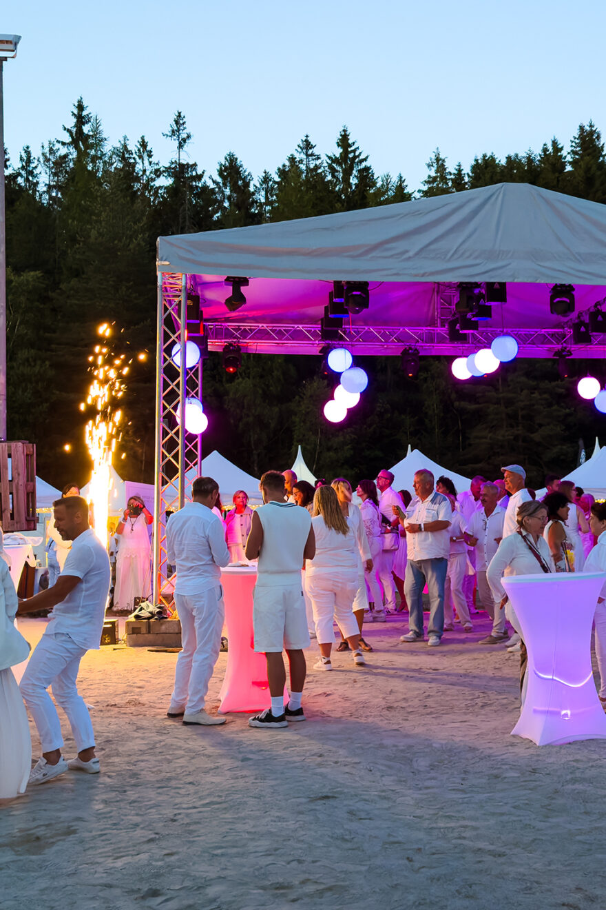 Impressionen der Weißen Nacht am Fichtelsee 2025