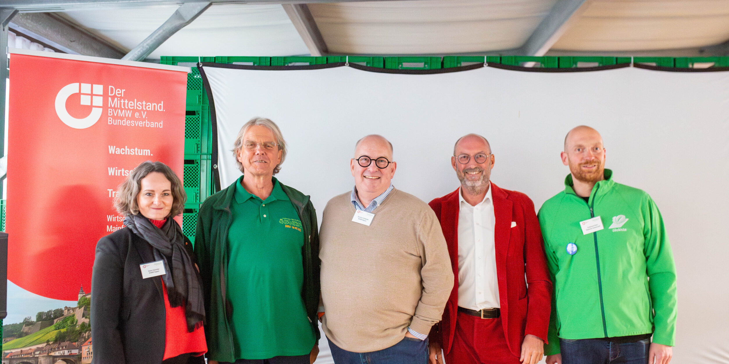 v.l.n.r.: Diana Dümmler, Veit Plietz, Christian Göwecke, Karlheinz Illner, Ferdinand Plietz