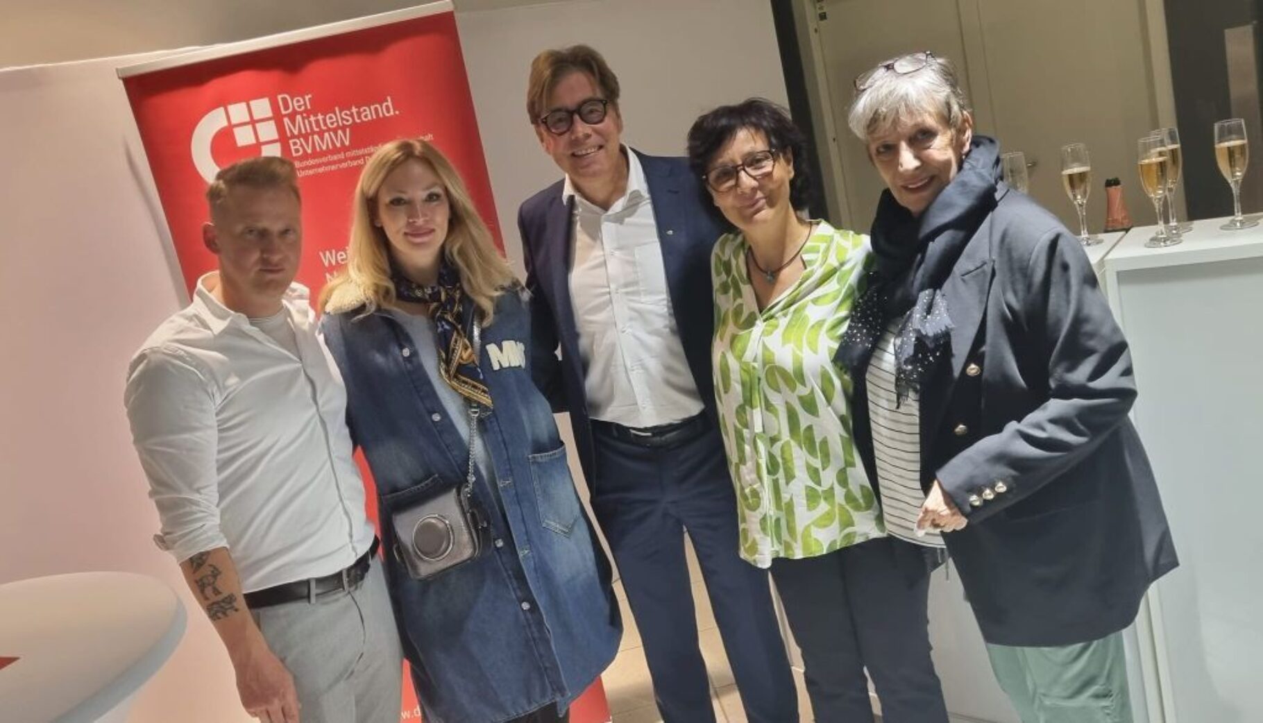 v.l.n.r: Raiko Schwalbe, ﻿Iryna Fedorenko, Achim von Michel, Susanna Bertschi, Christine Matheja