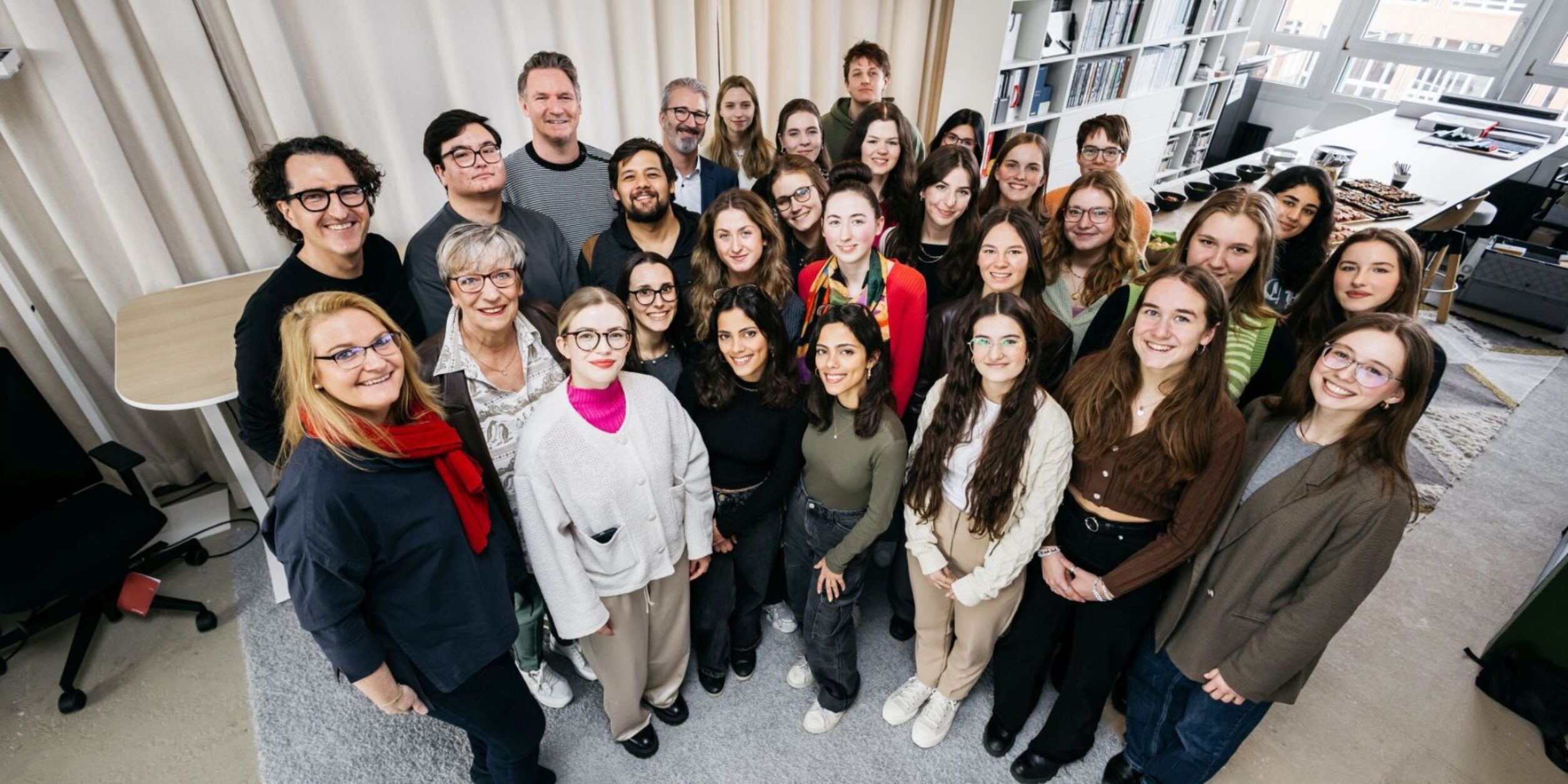 Teilnehmer/innen Gruppe LMU Unternehmenskommunikation