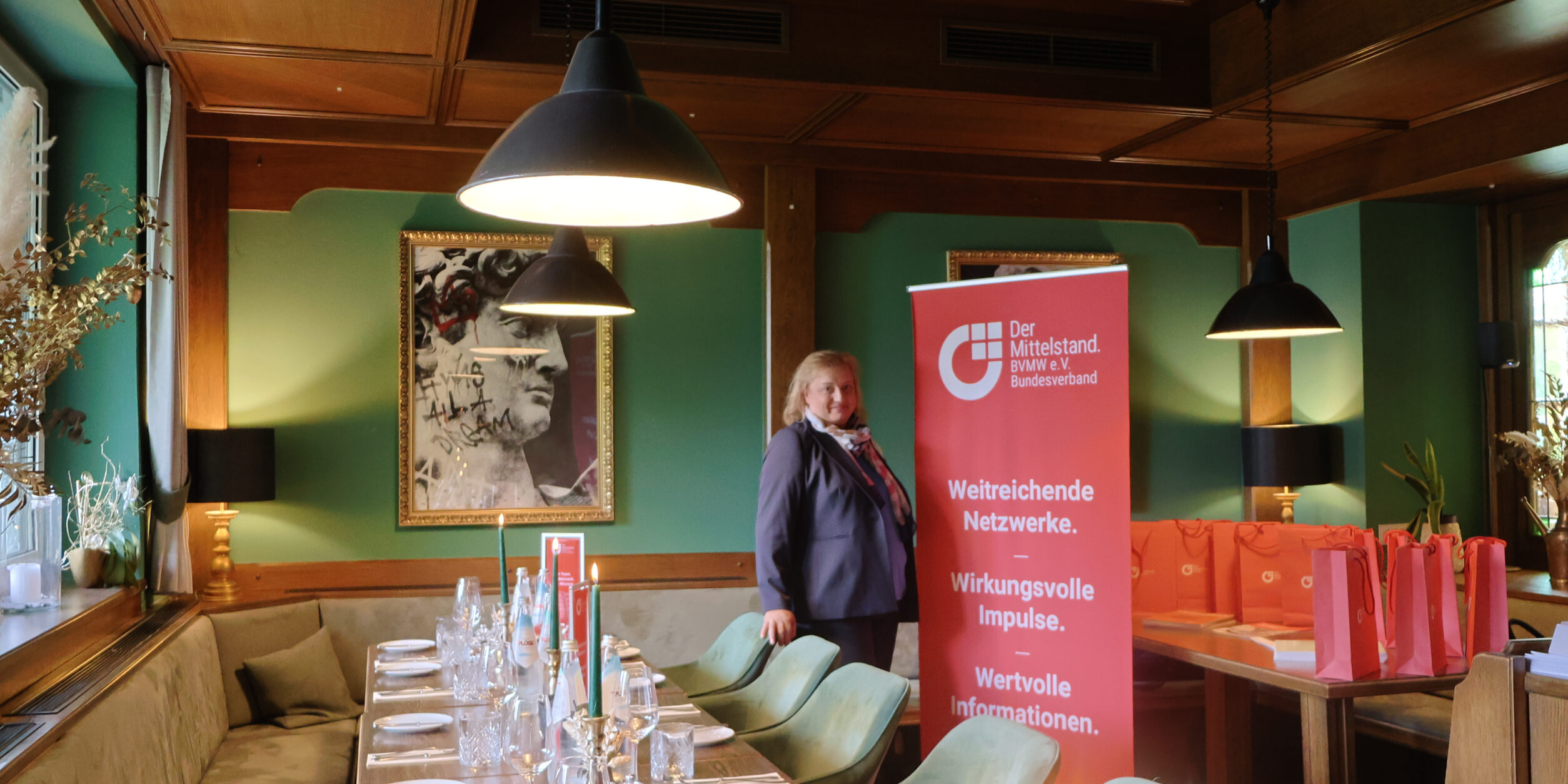 Round Table Erding - Julia Gebert BVMW München & Erding und KonsensNet; CEO Dinner mit CIC Consulting und doQtor als Impulsgeber