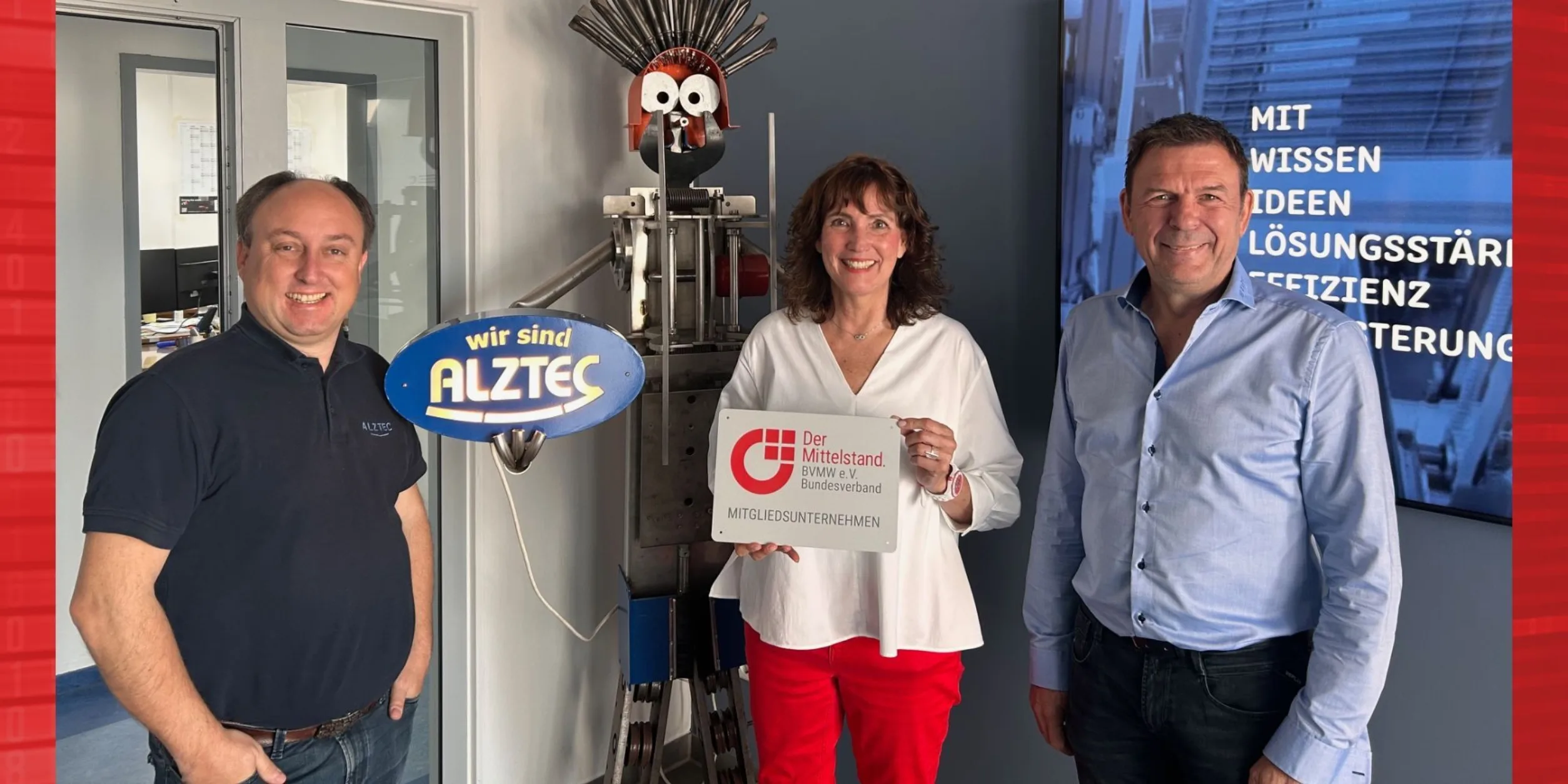 Gruppenfoto BVMW + Alztec