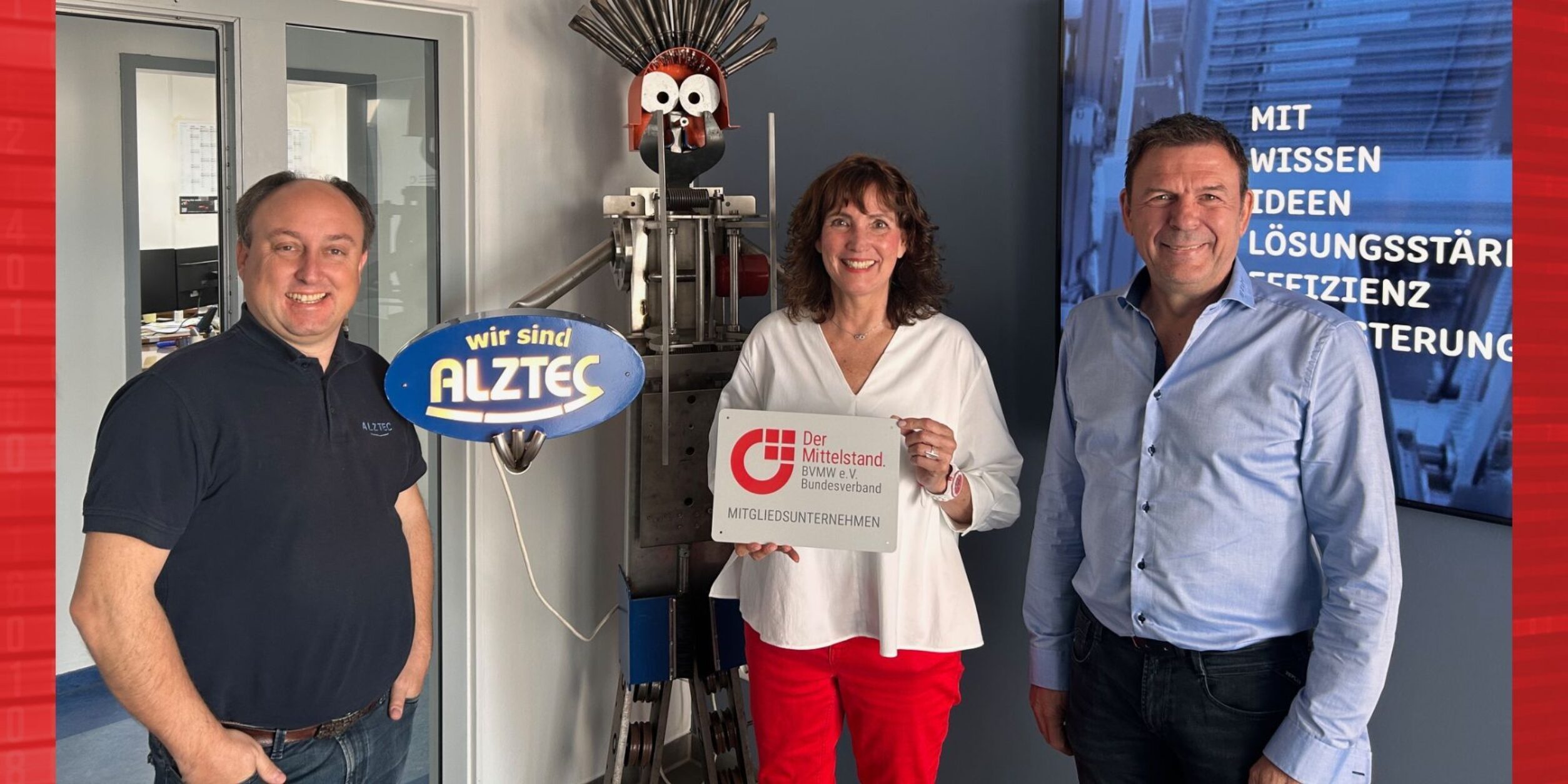 Gruppenfoto BVMW + Alztec