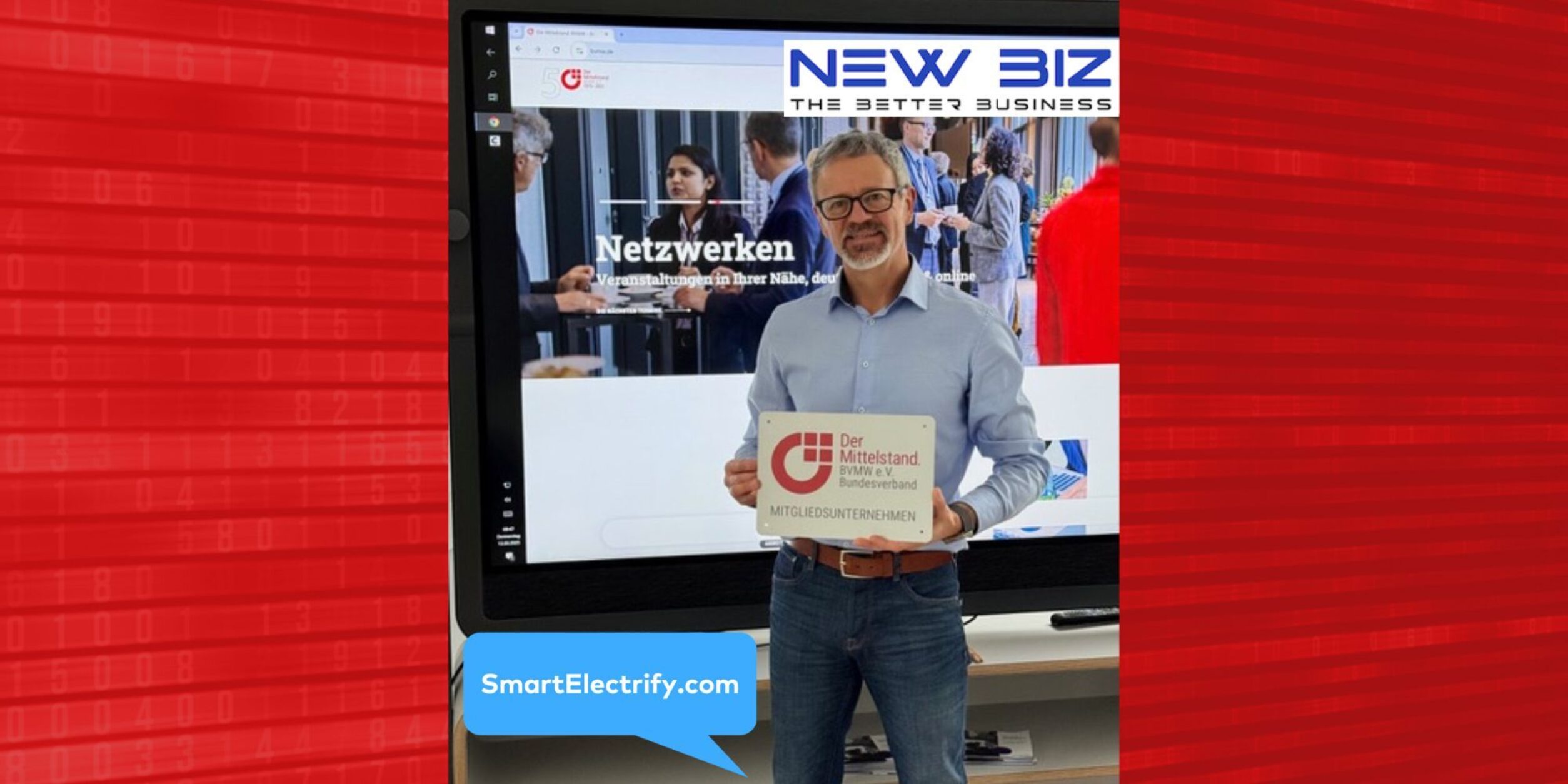 Carl Kühn Portrait mit BVMW Mitgliedszeichen