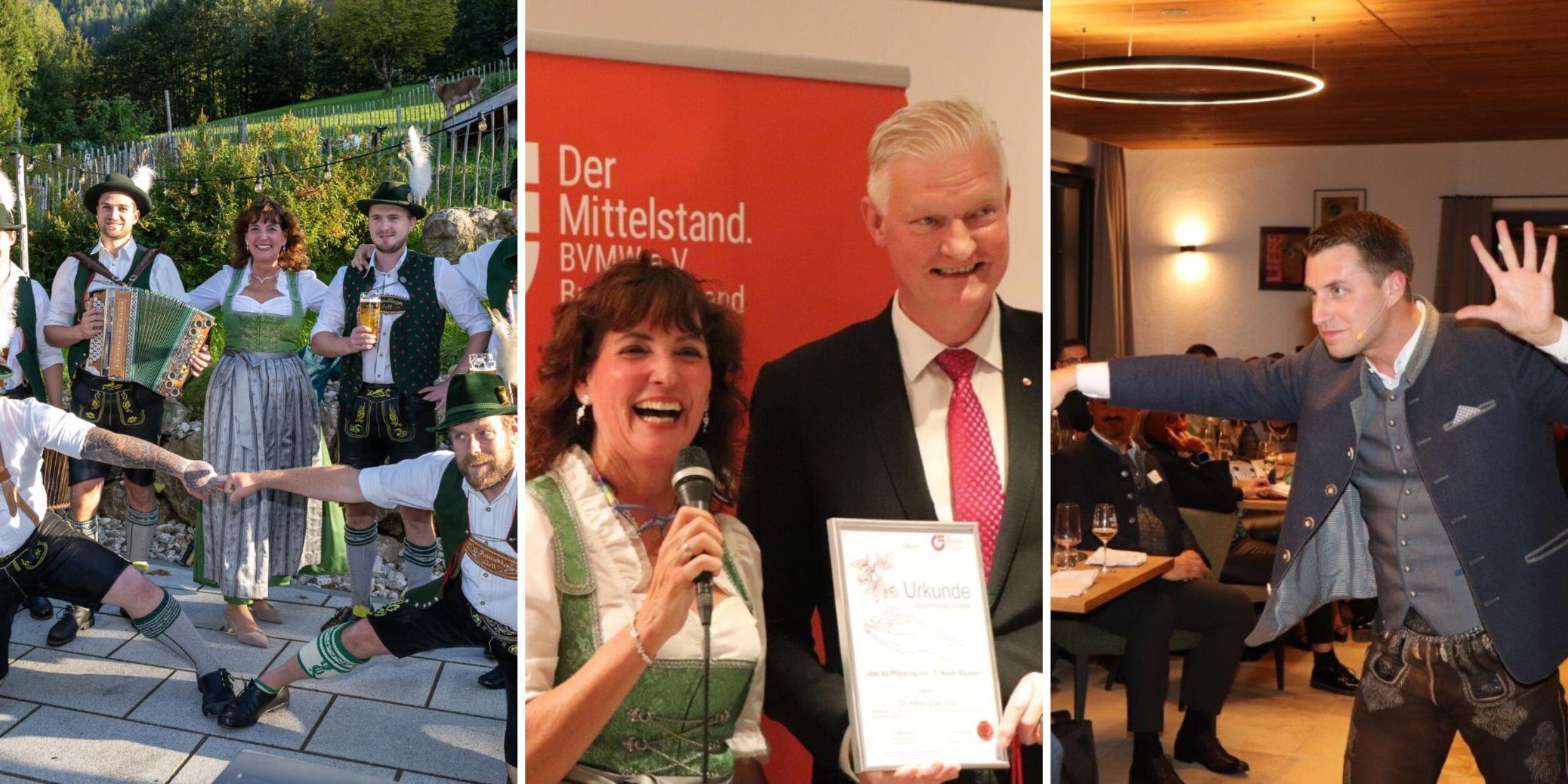 Collage Bilder BVMW Herbstfest 2024