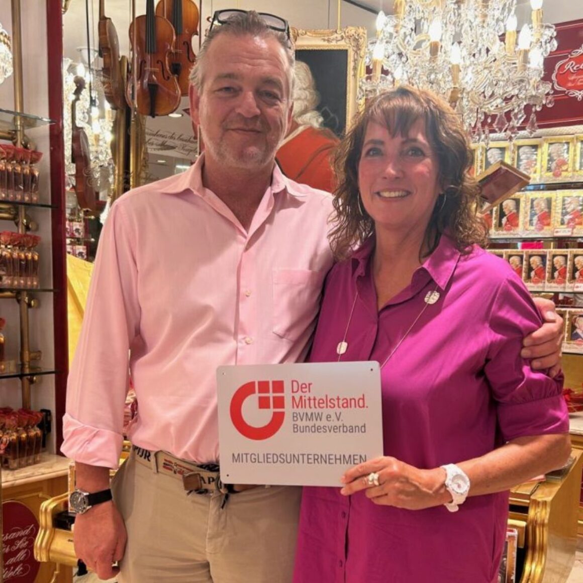 Hr. Botzleiner-Reber, Reber, Fr. Kirchermeier, BVMW