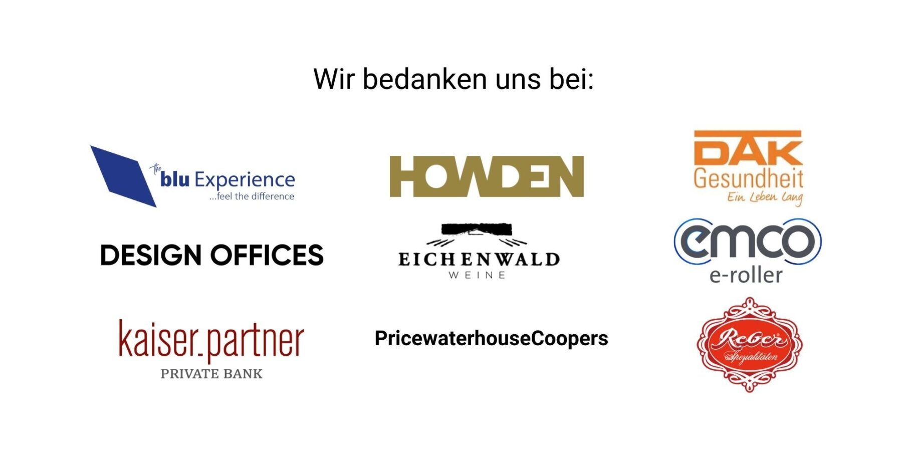Logos Sponsoren