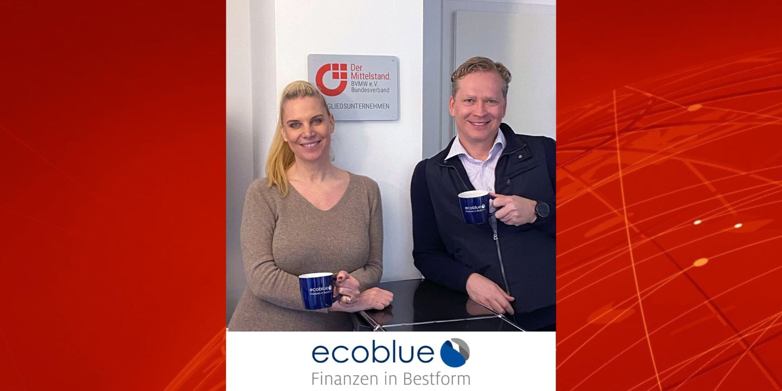 Melanie und Tobias Klostermann, ecoblue AG
