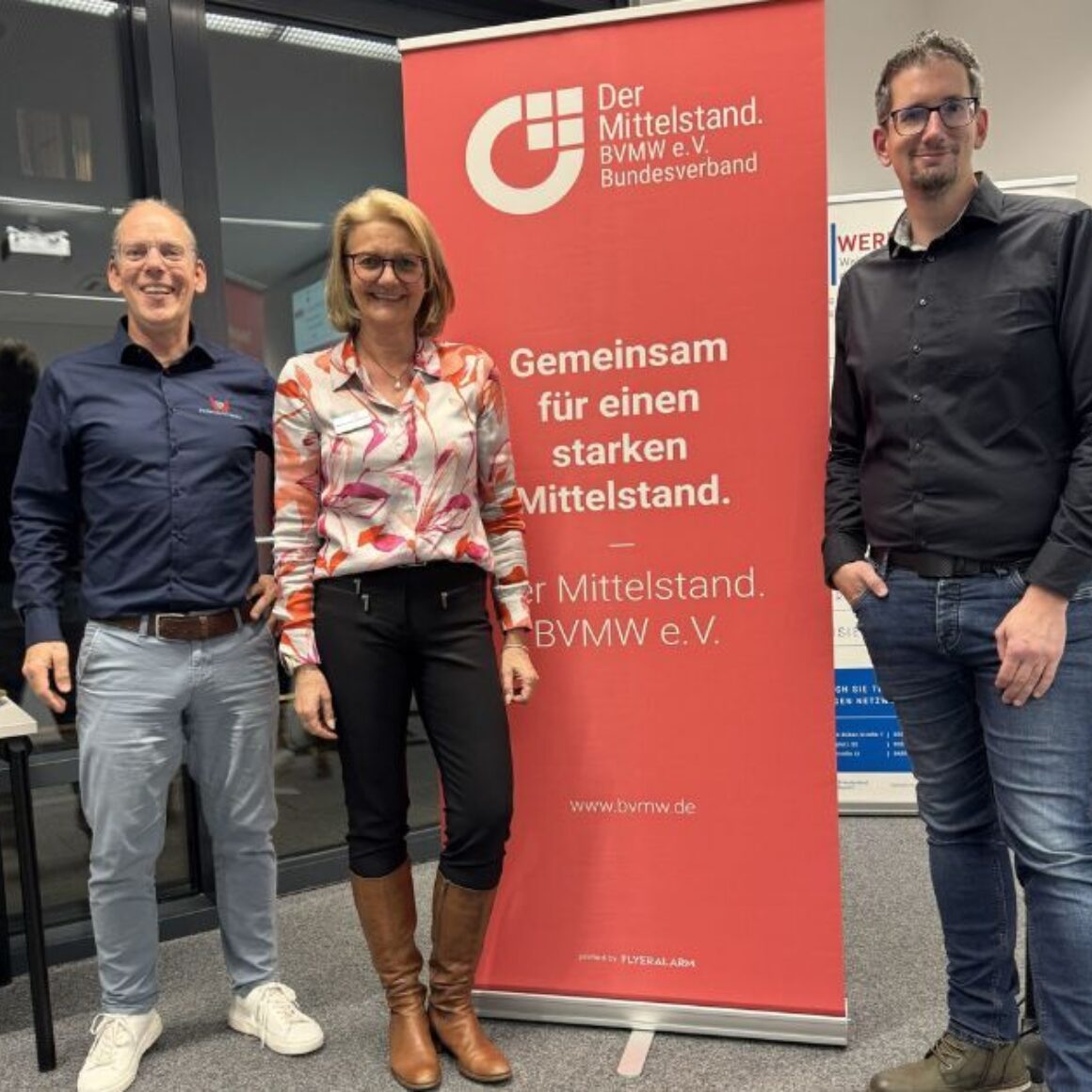 Event-Team, v.l.n.r.: Thomas Federkiel, Nadja Satzger, Michael Schreck