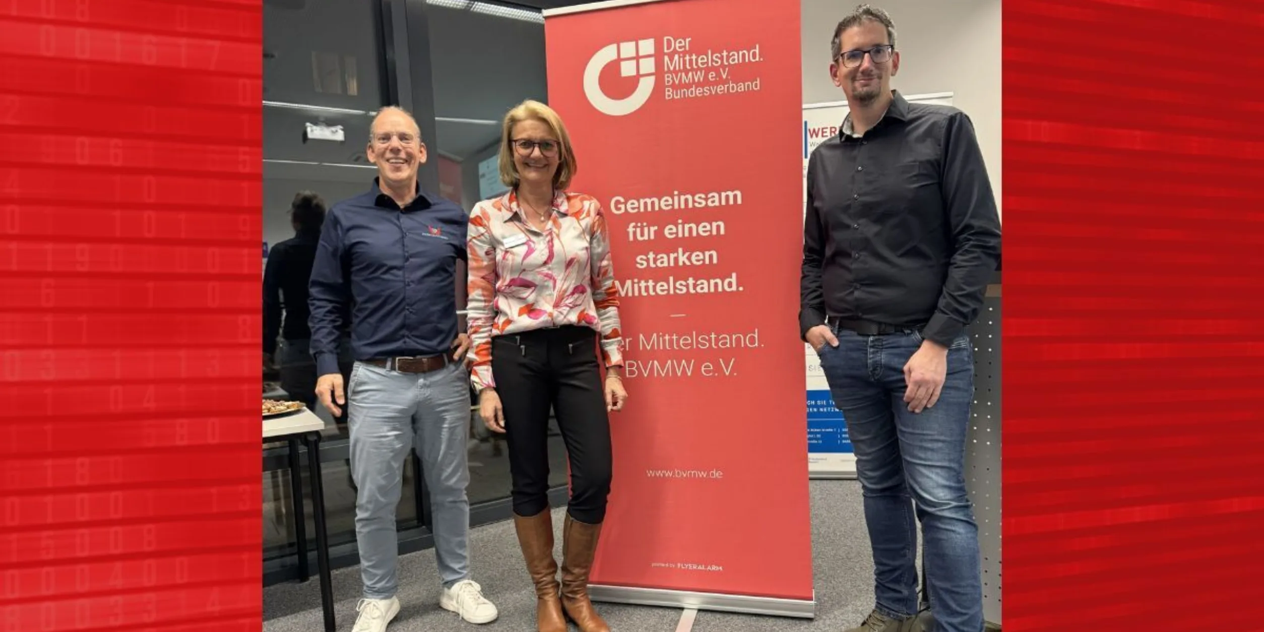 Event-Team, v.l.n.r.: Thomas Federkiel, Nadja Satzger, Michael Schreck