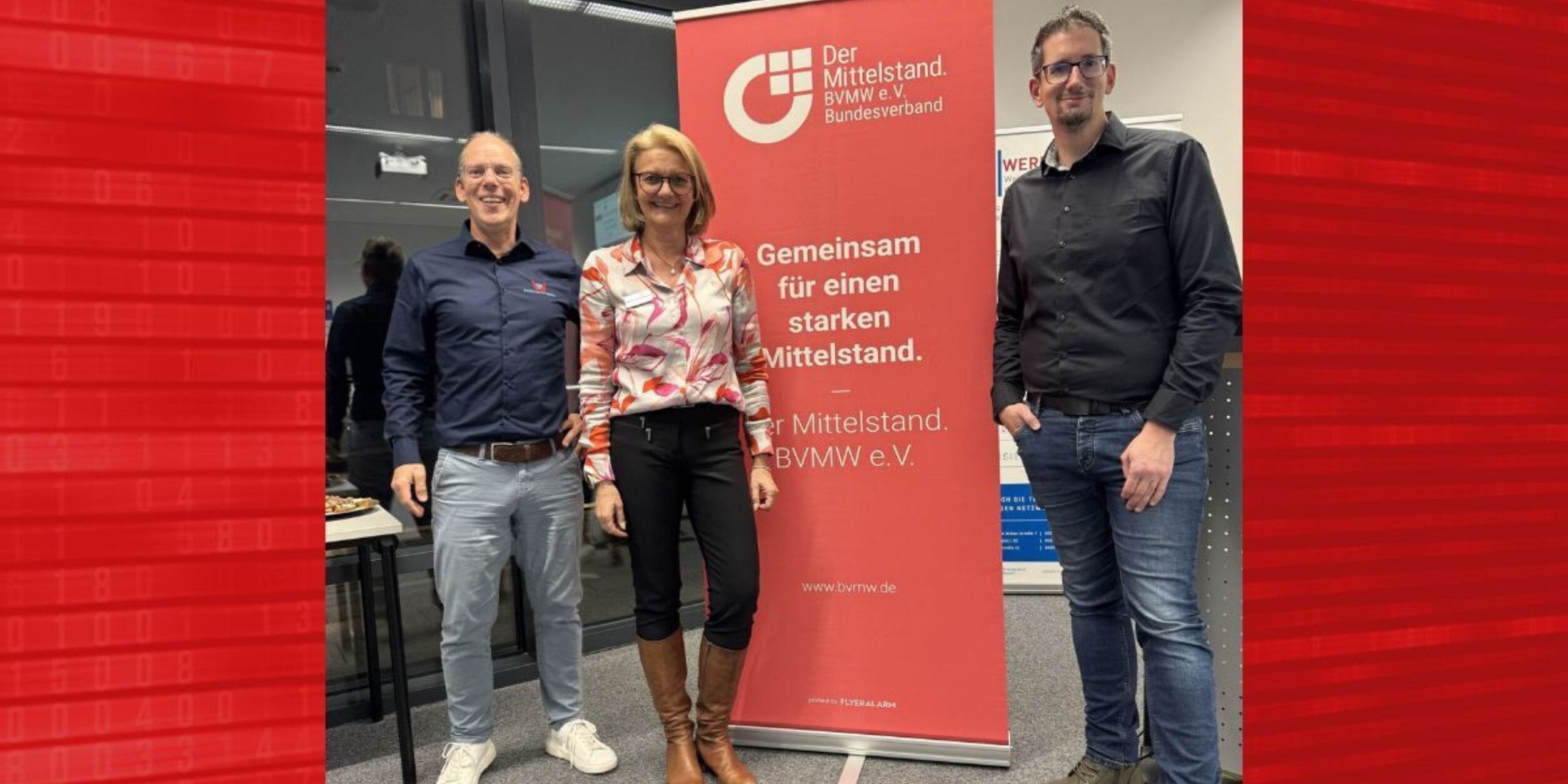 Event-Team, v.l.n.r.: Thomas Federkiel, Nadja Satzger, Michael Schreck