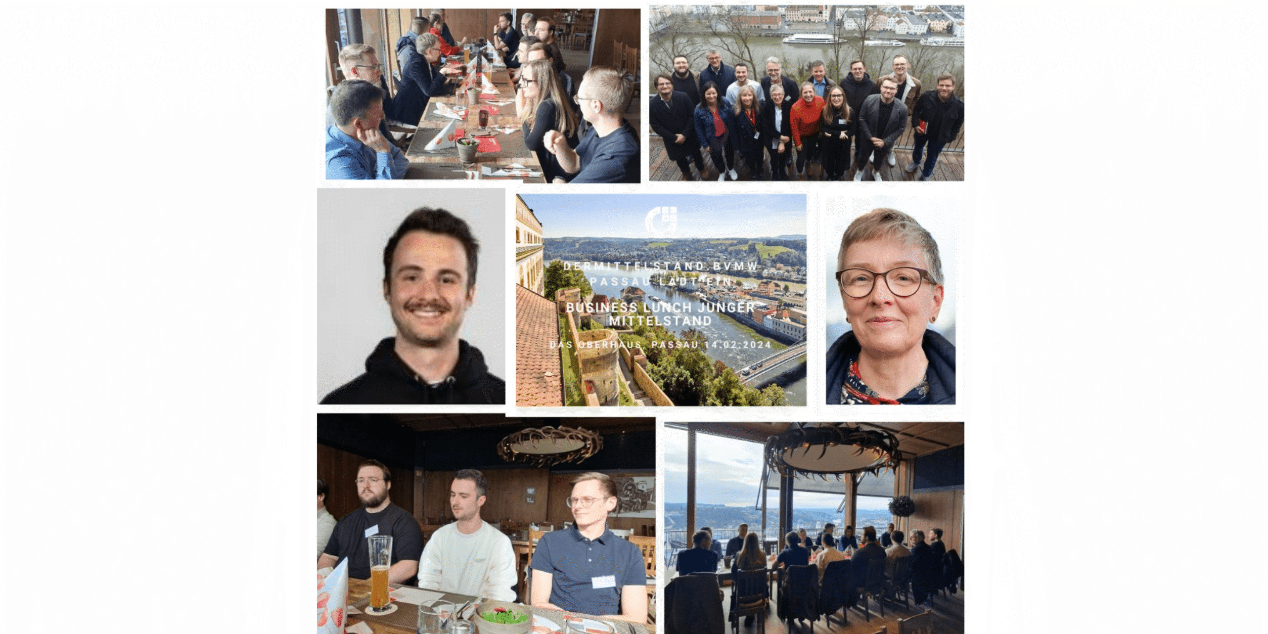 Lunch im Restaurant das Oberhaus in Passau