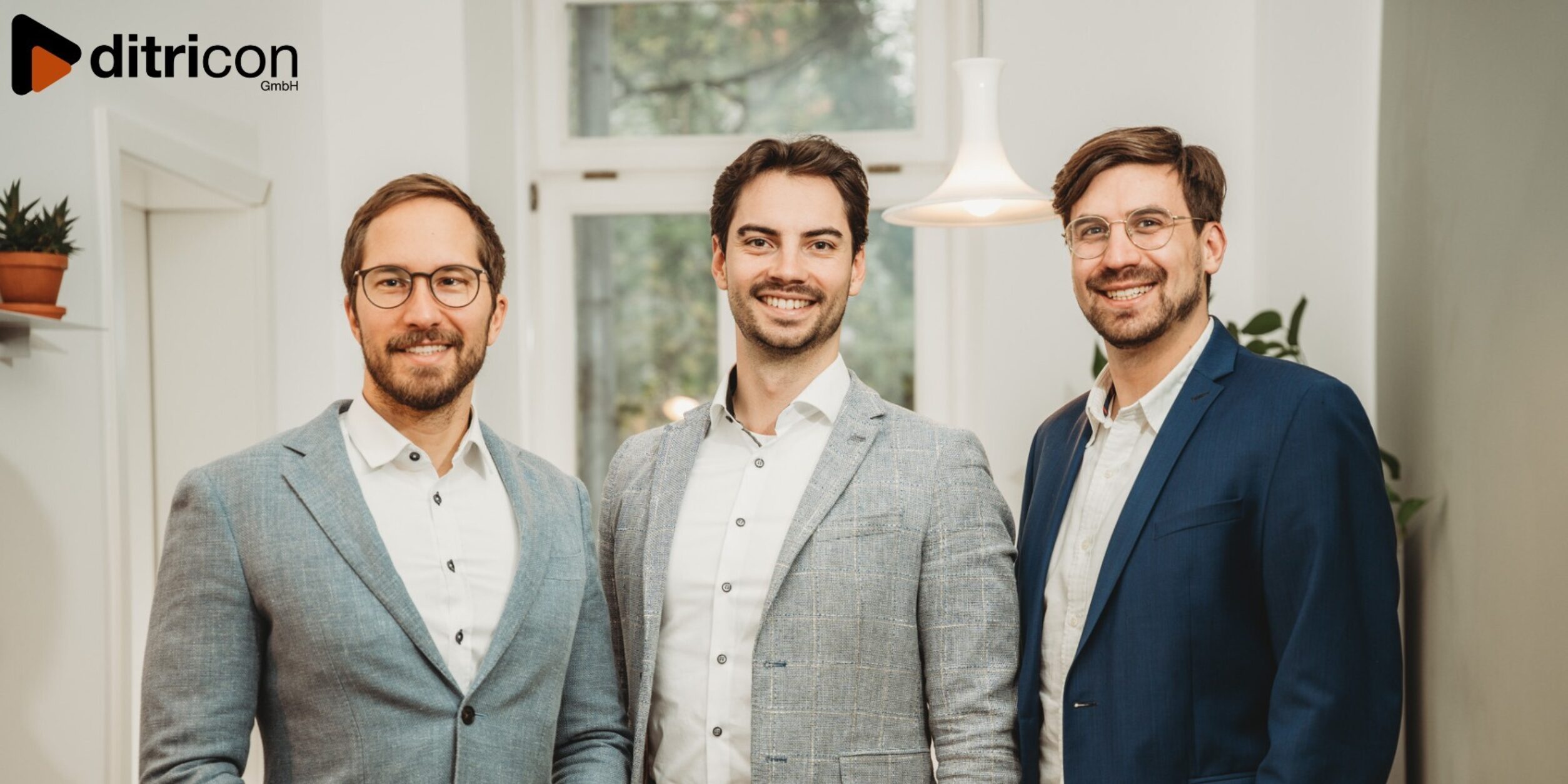 Willkommensfoto Gründerbild ditricon