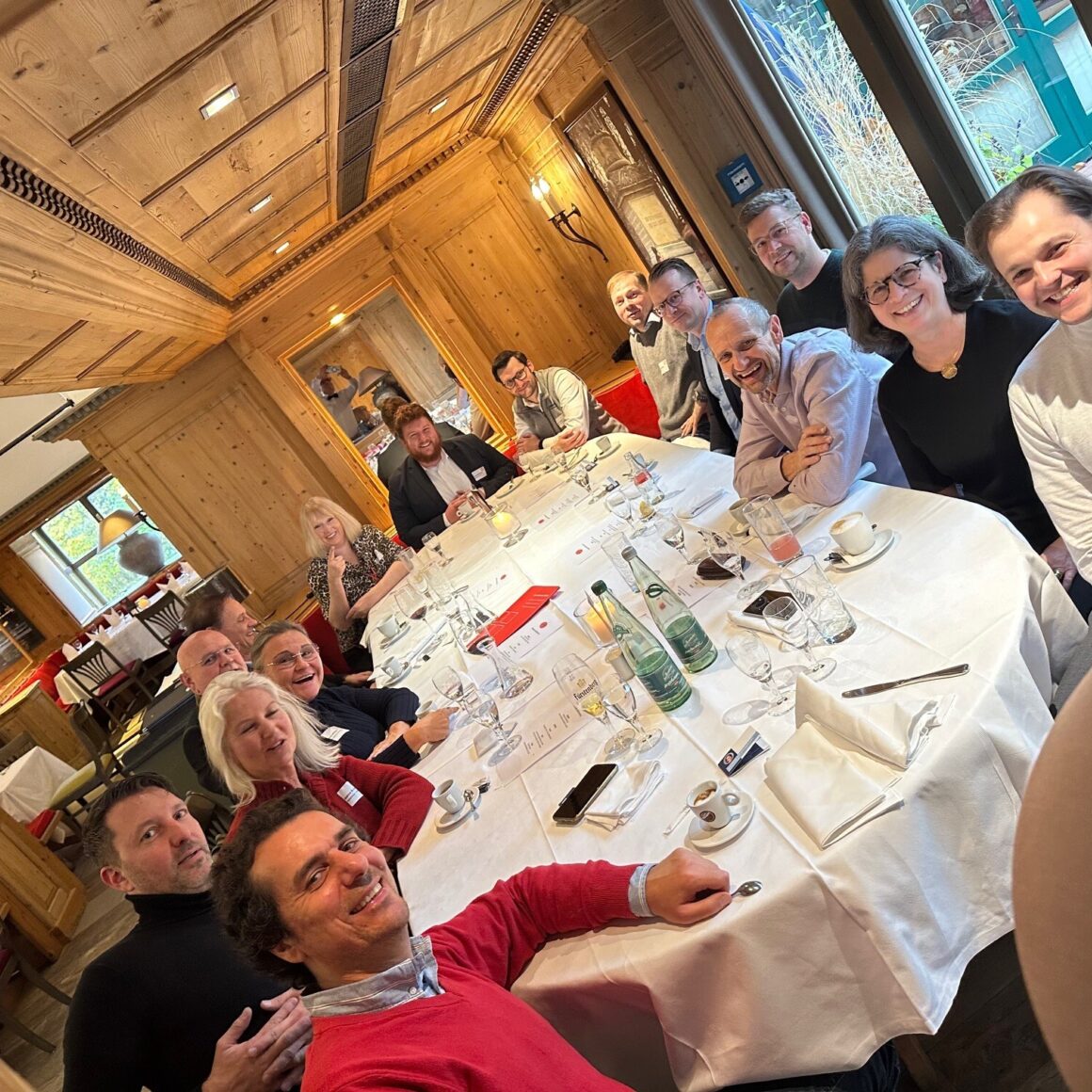 Netzwerken im gehobenen Ambiente