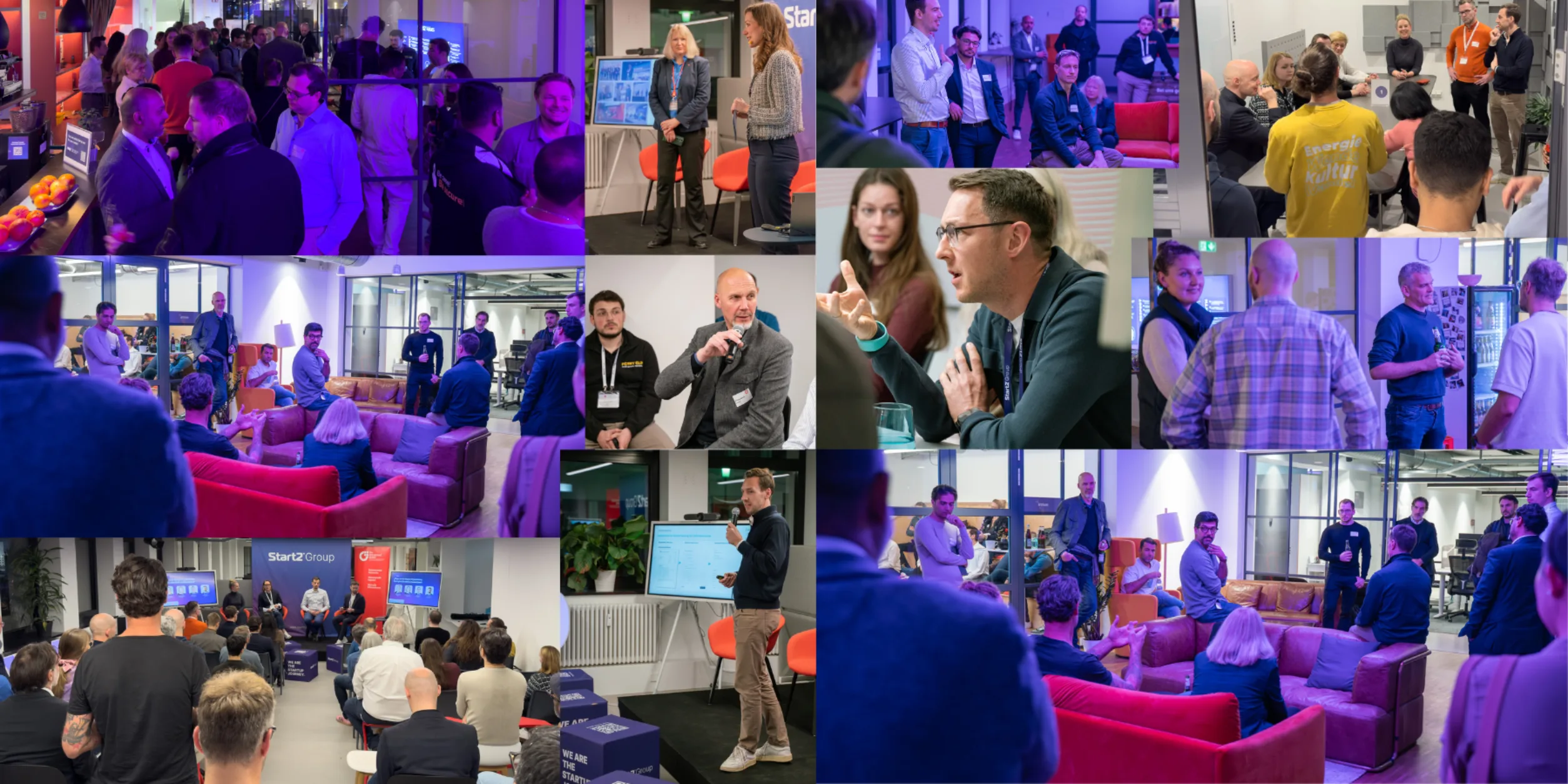 Ein interaktiver Abend mit Paneltalk, Round Tables und Startup-Pitch: KI in der Praxis erleben und netzwerken